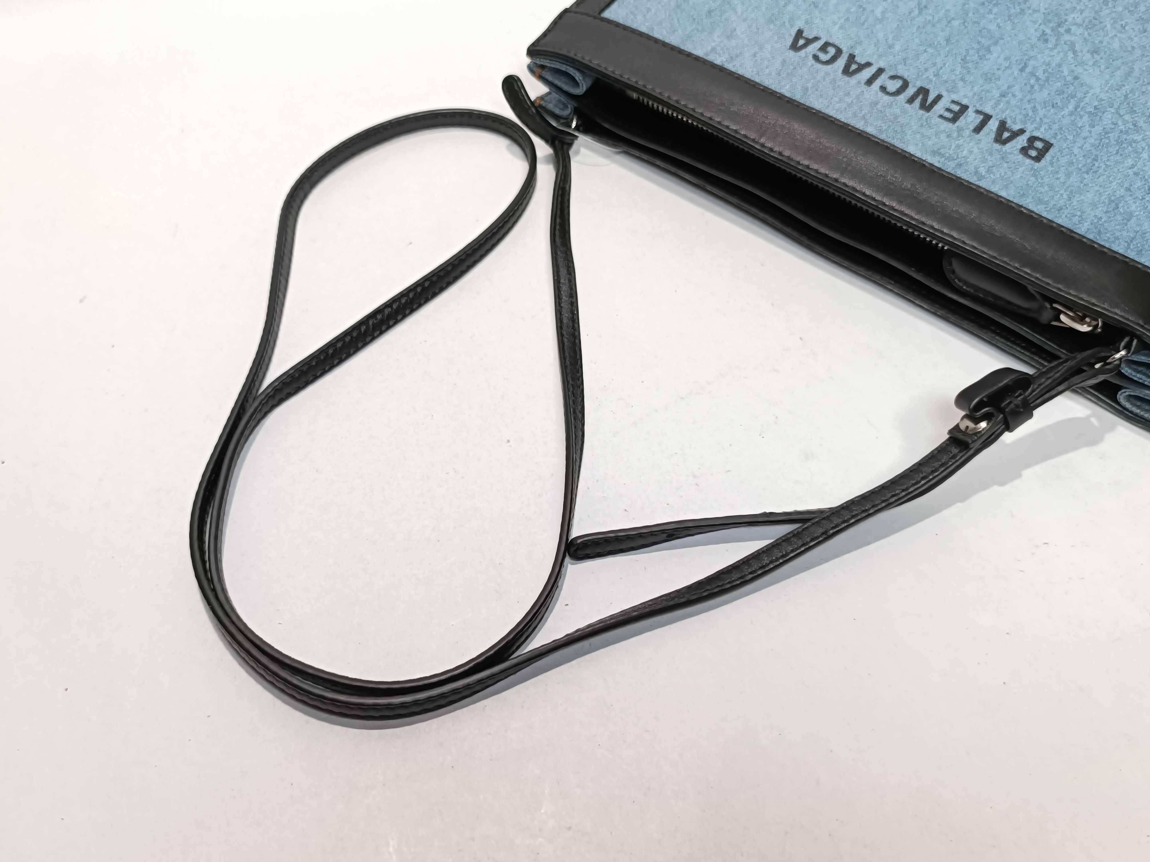 Navy Denim Shoulder Bag — view 3