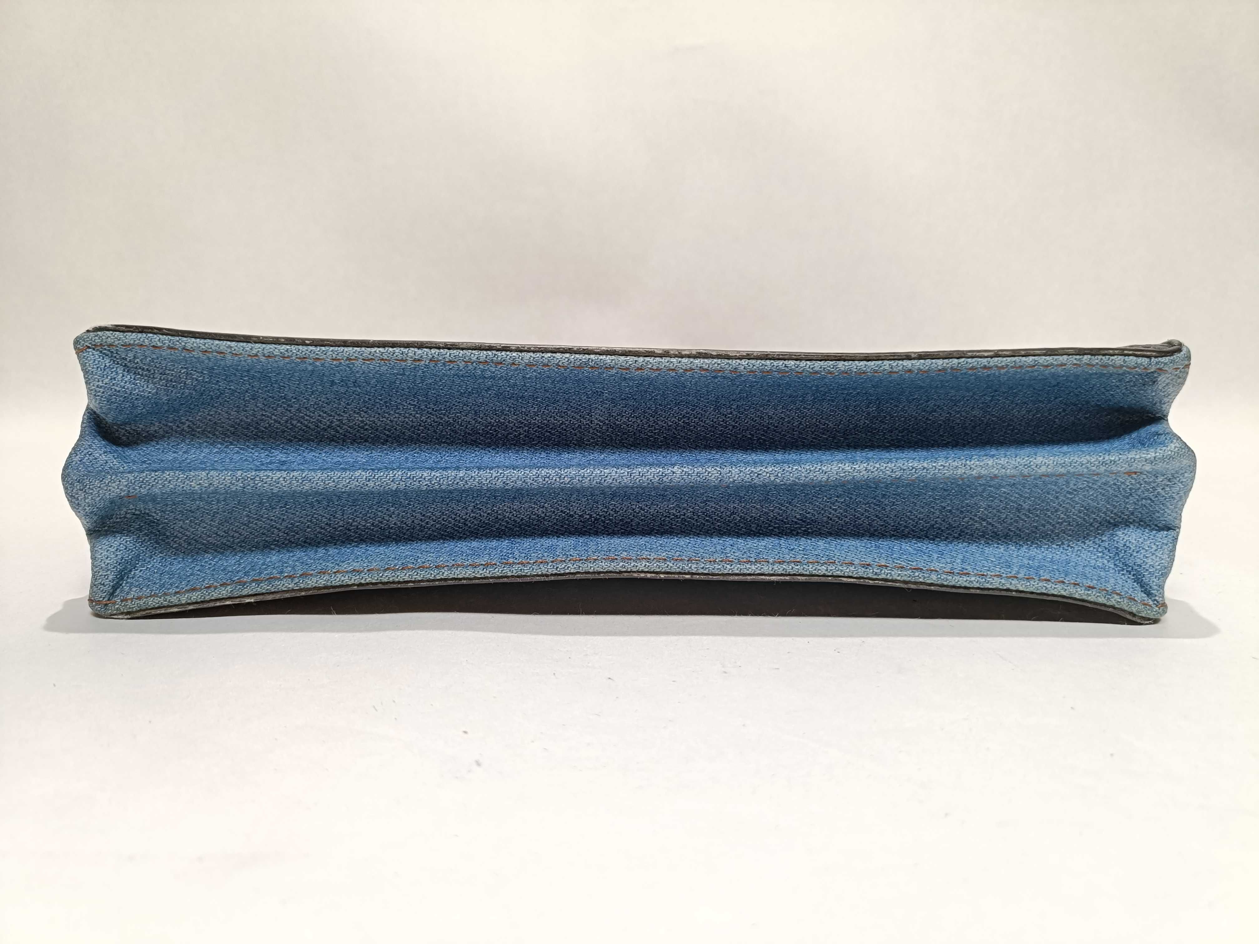 Navy Denim Shoulder Bag — view 6