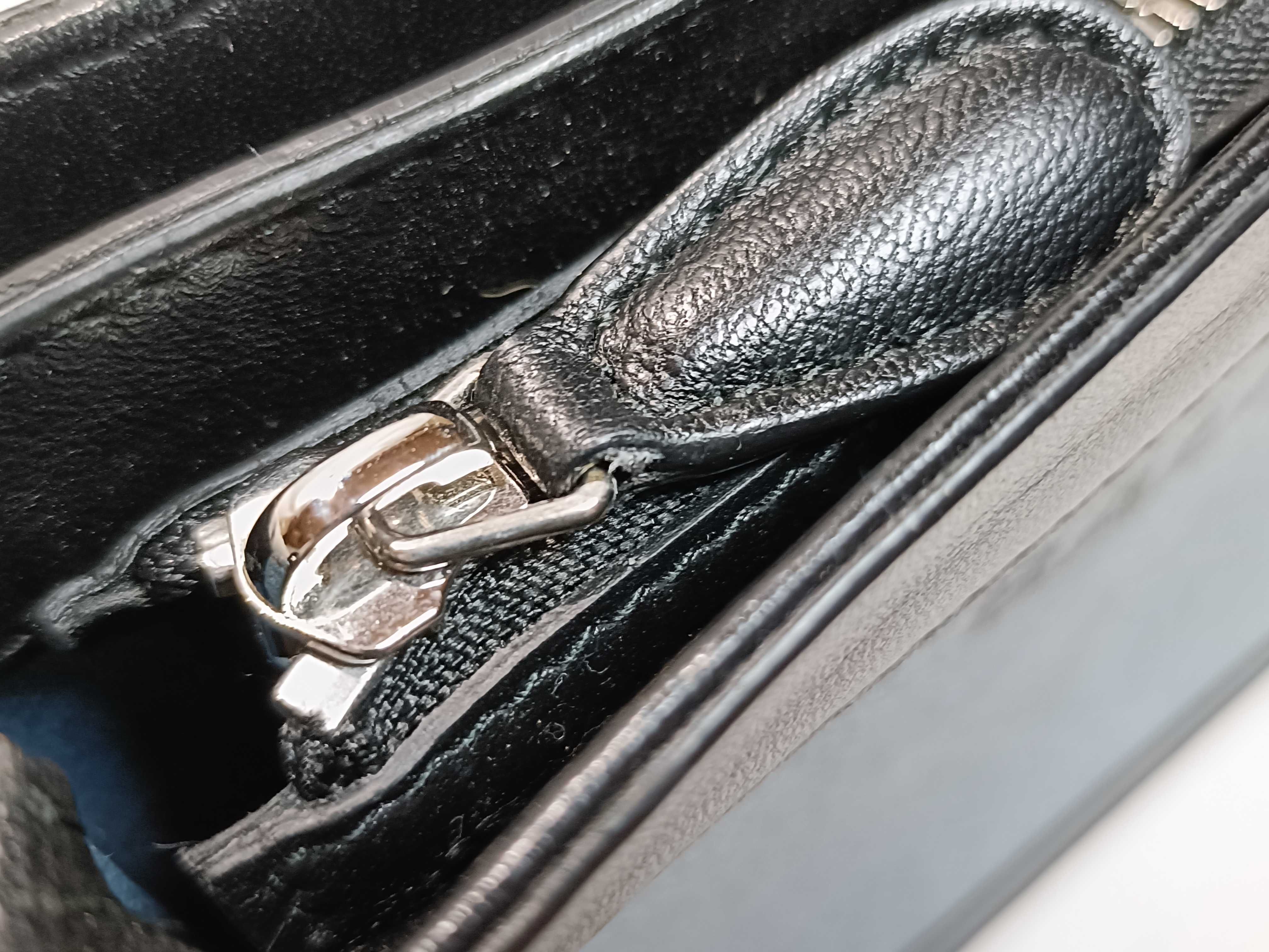 Navy Denim Shoulder Bag — view 8