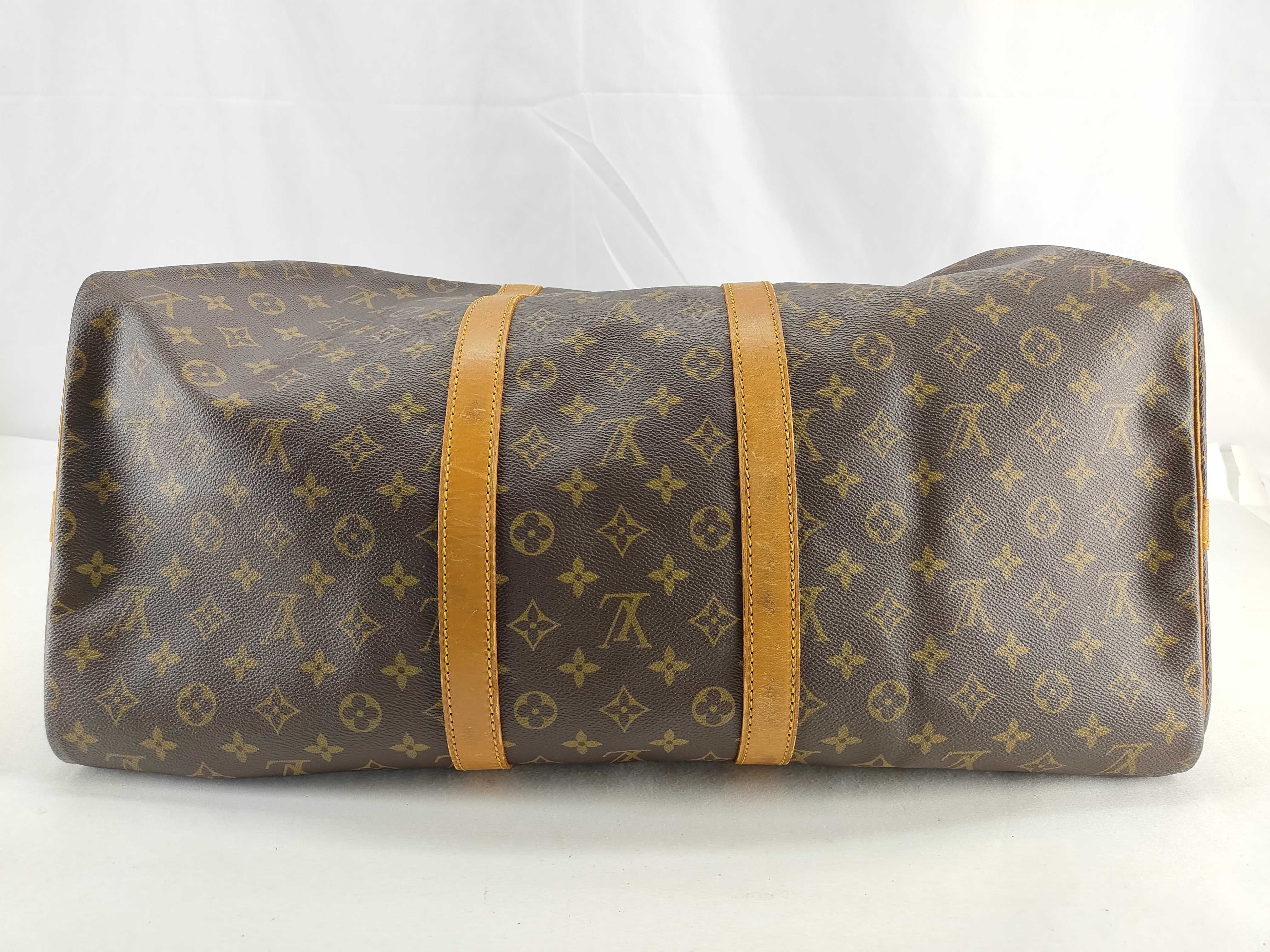 Monogram Vuitton Keepall 55 Bandoulière M41414 VI881 Boston Bag — view 11