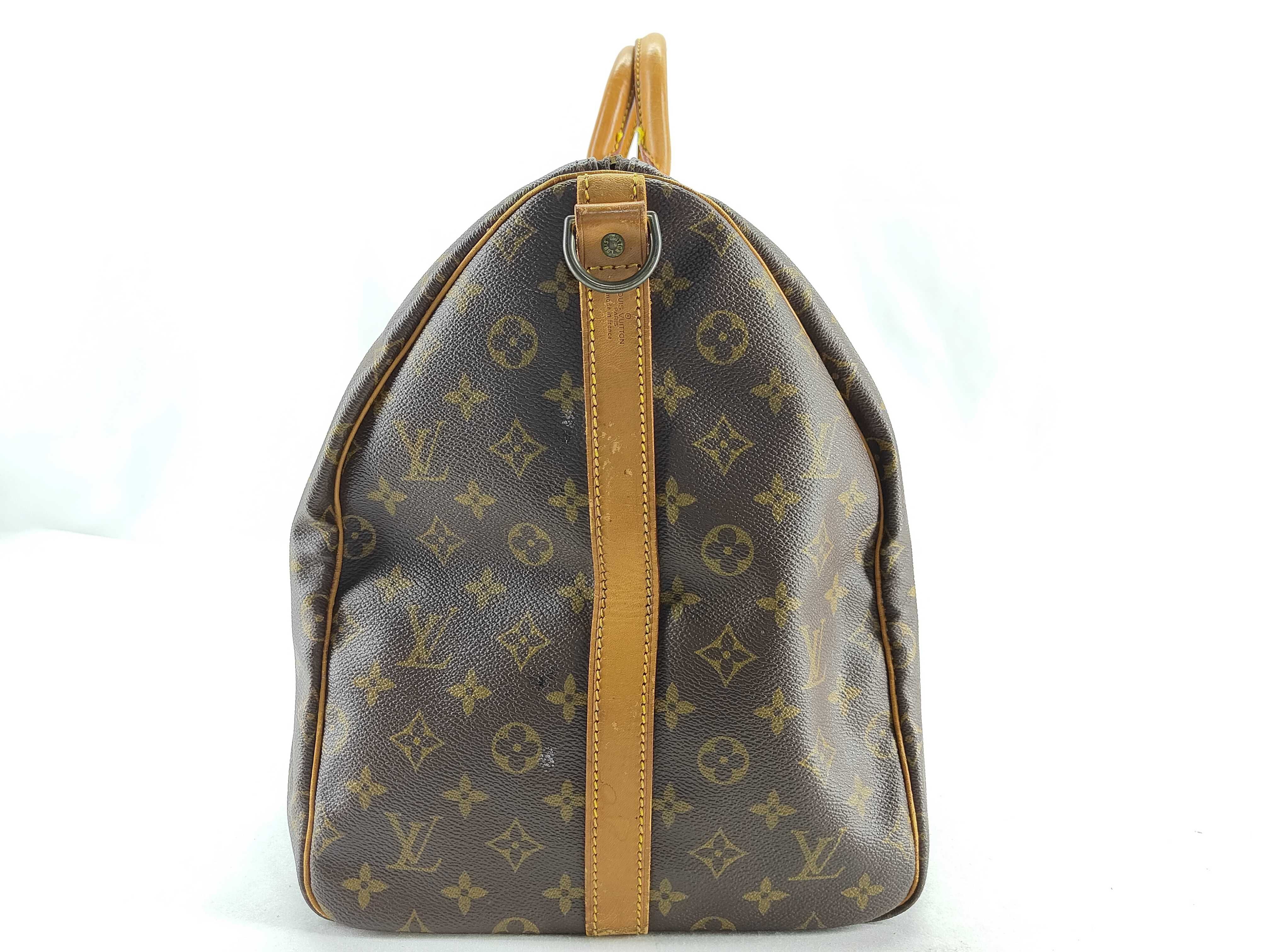 Monogram Vuitton Keepall 55 Bandoulière M41414 VI881 Boston Bag — view 3