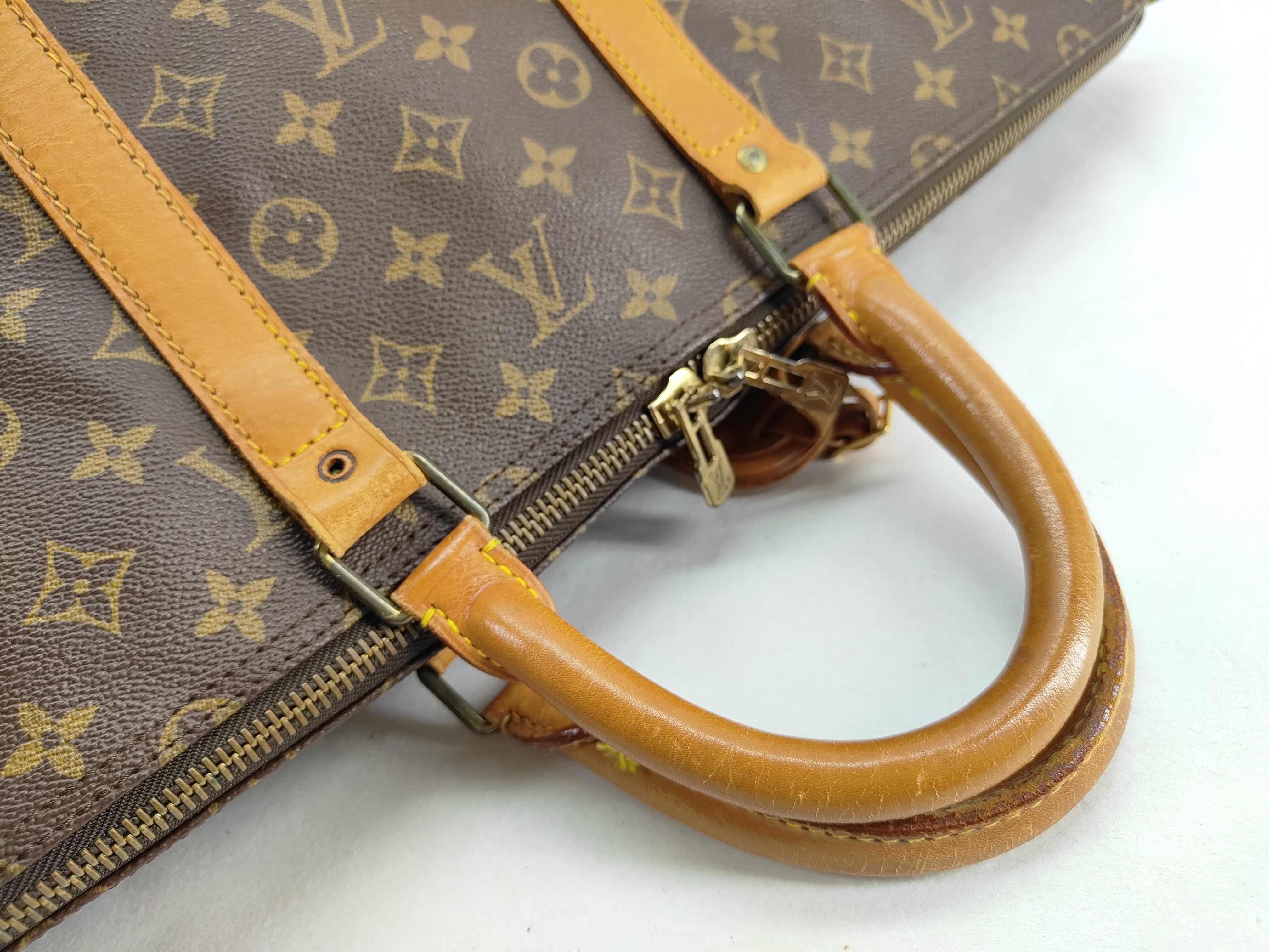 Monogram Vuitton Keepall 55 Bandoulière M41414 VI881 Boston Bag — view 5