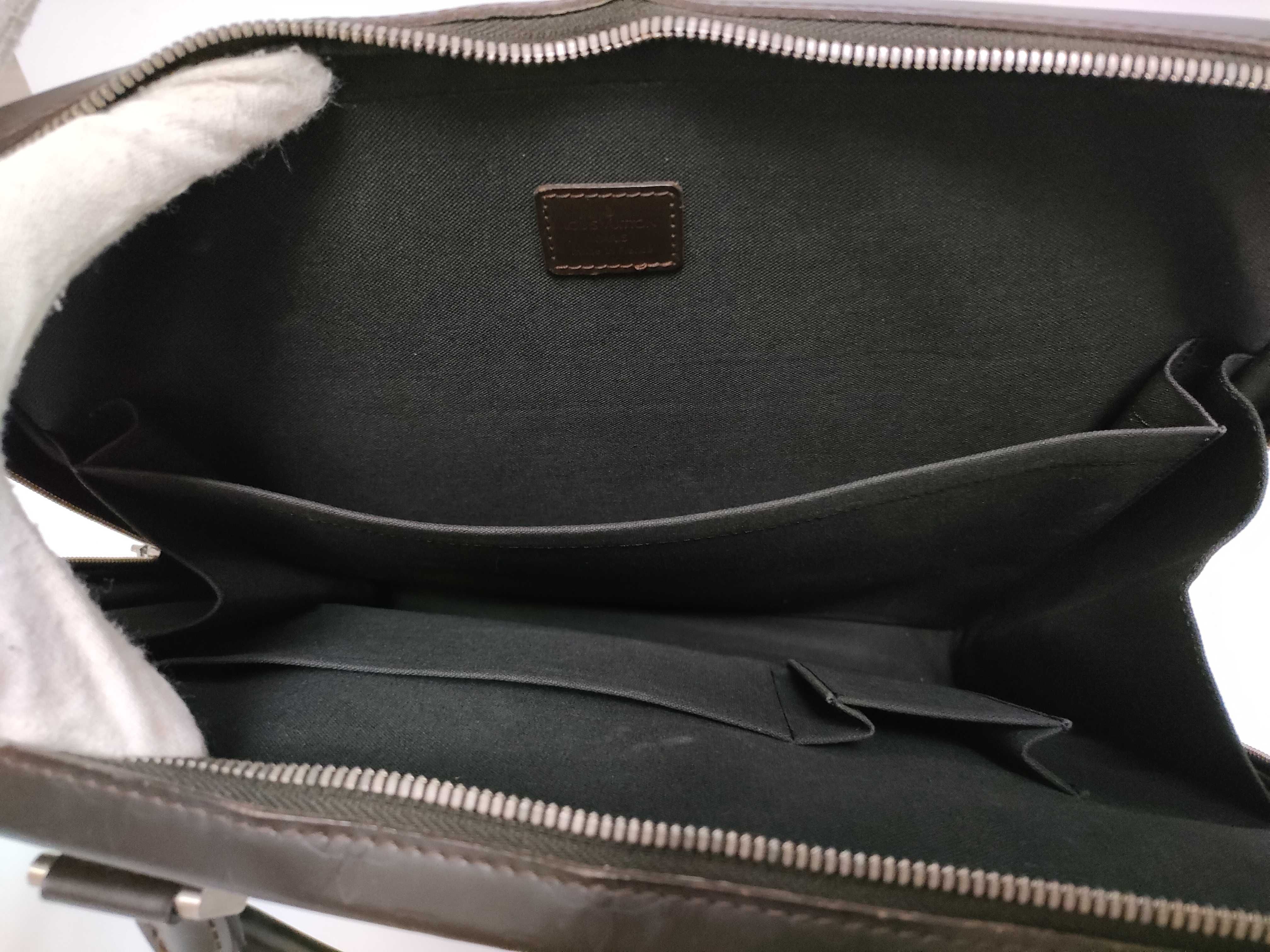 Monogram Matte Louis Vuitton Monogram Glace Erwin Briefcase M46580 Business Bag — view 10