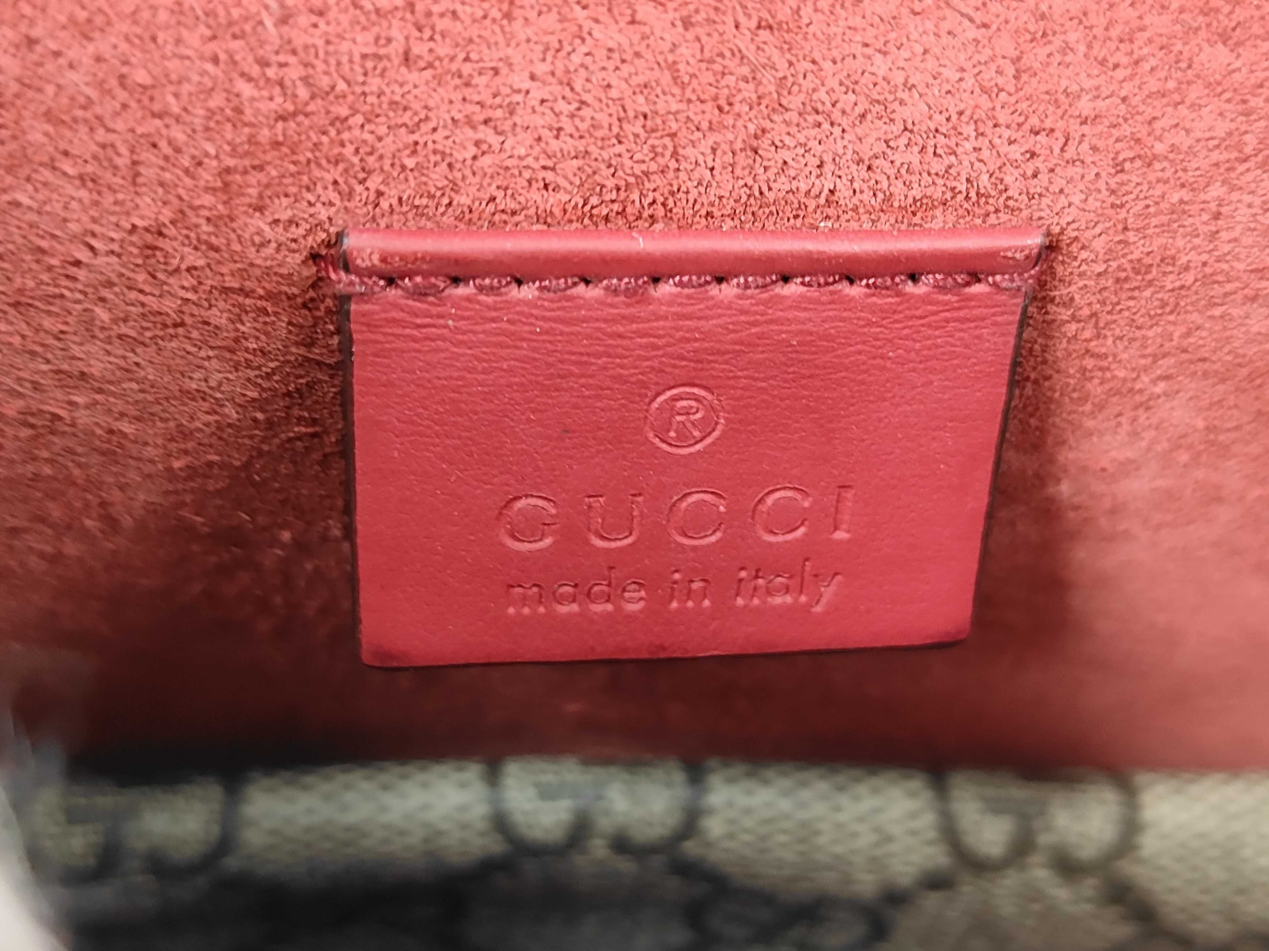 GG Supreme Dionysus Suede Shoulder Bag — view 11