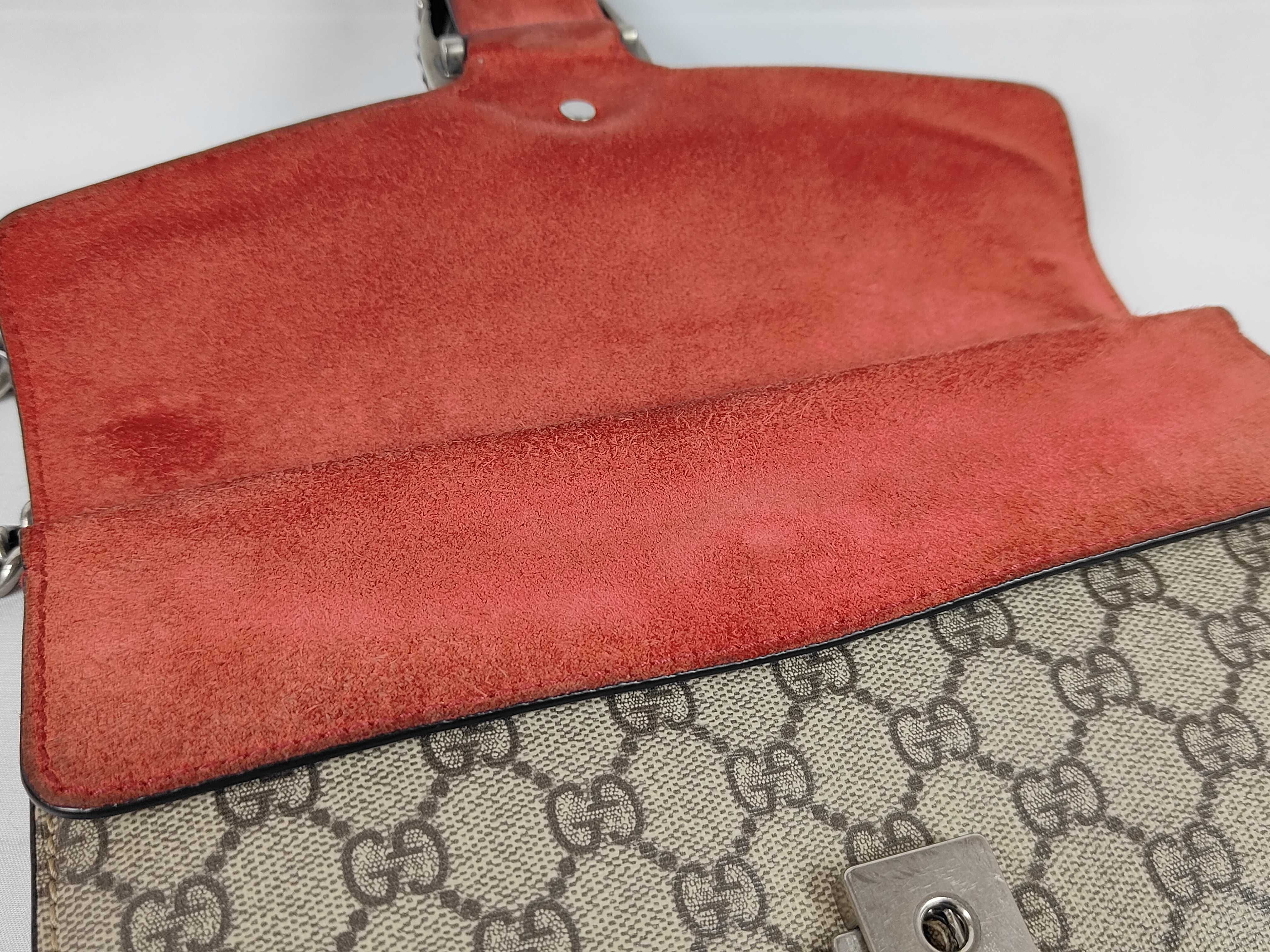 GG Supreme Dionysus Suede Shoulder Bag — view 14