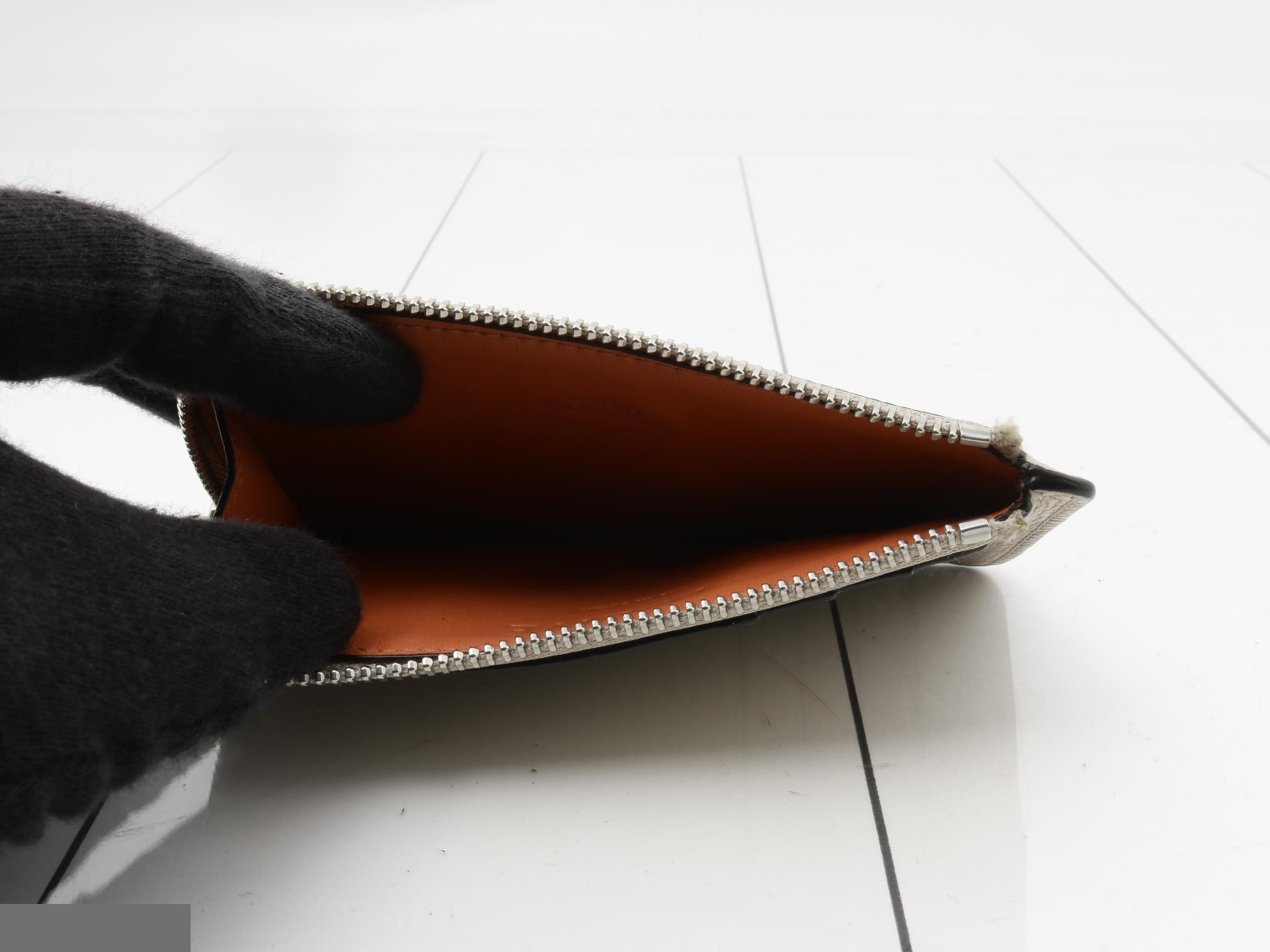 Fragment Case Anagram Two-Tone Leather — view 4