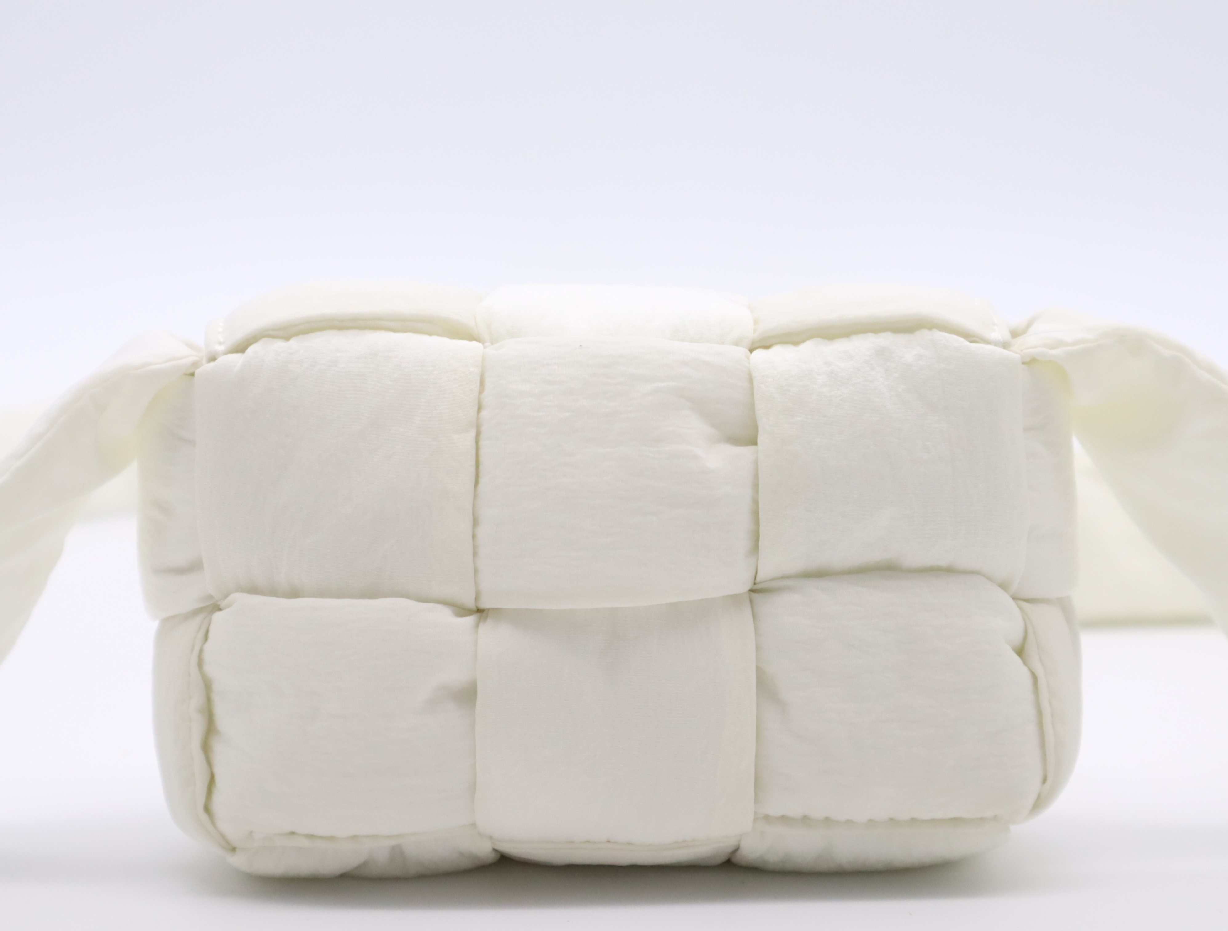Nylon Candy Cassette Off-White Shoulder Bag with Dust Bag — view 2