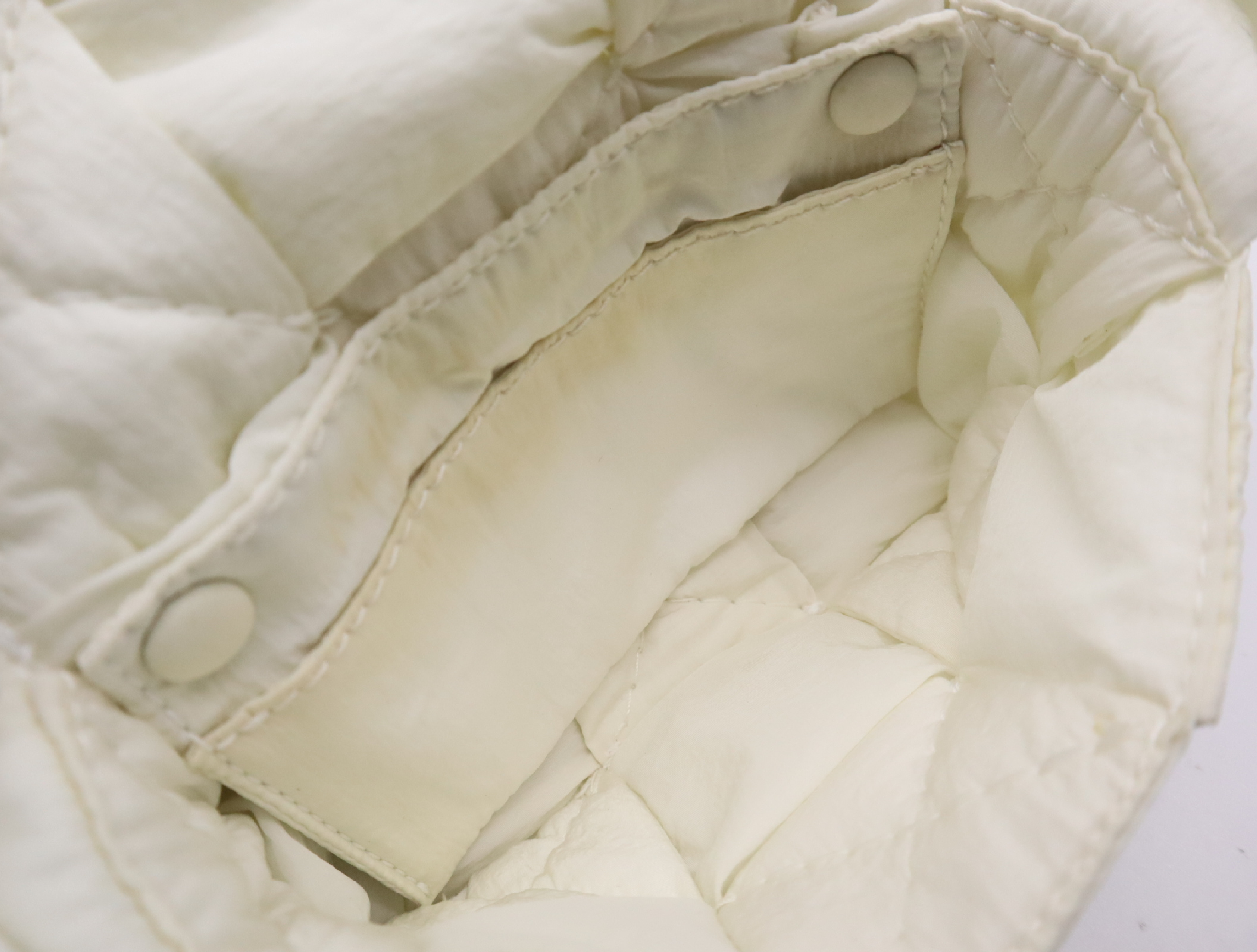Nylon Candy Cassette Off-White Shoulder Bag with Dust Bag — view 11