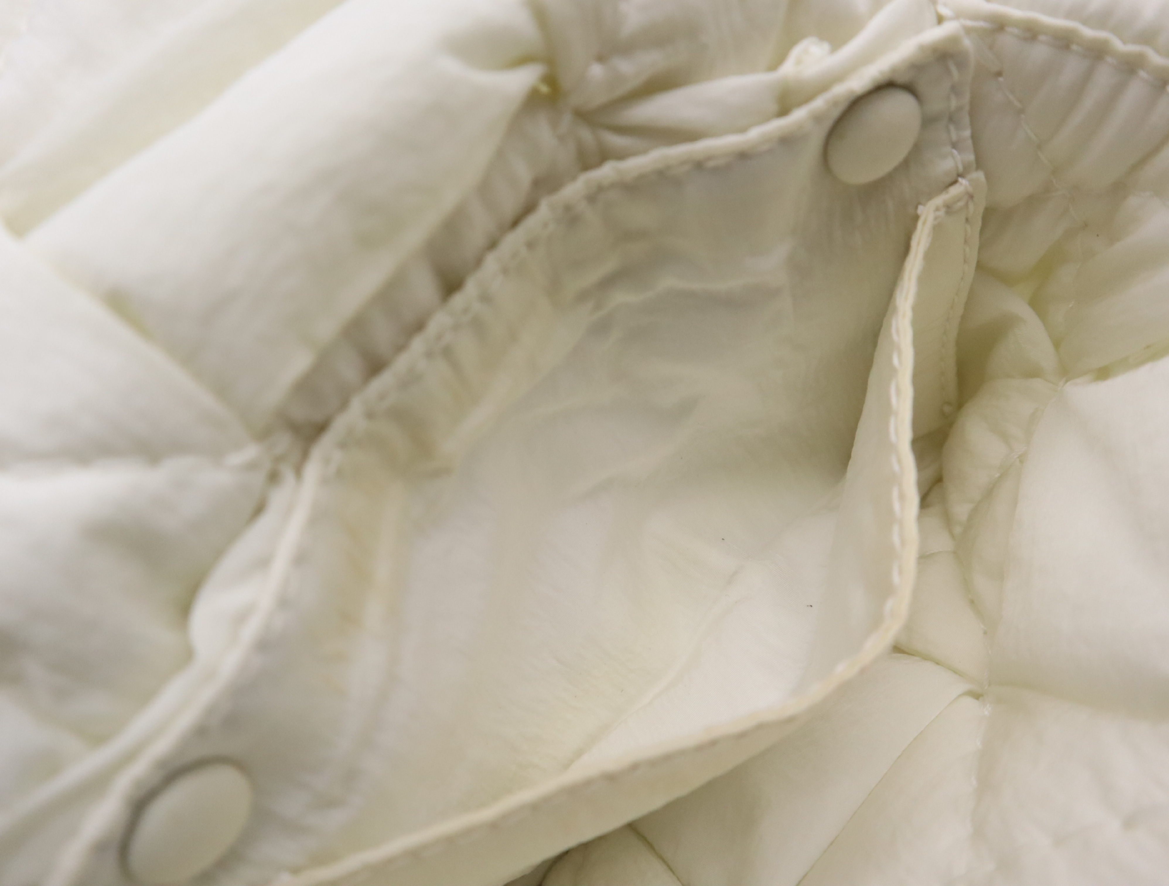 Nylon Candy Cassette Off-White Shoulder Bag with Dust Bag — view 12
