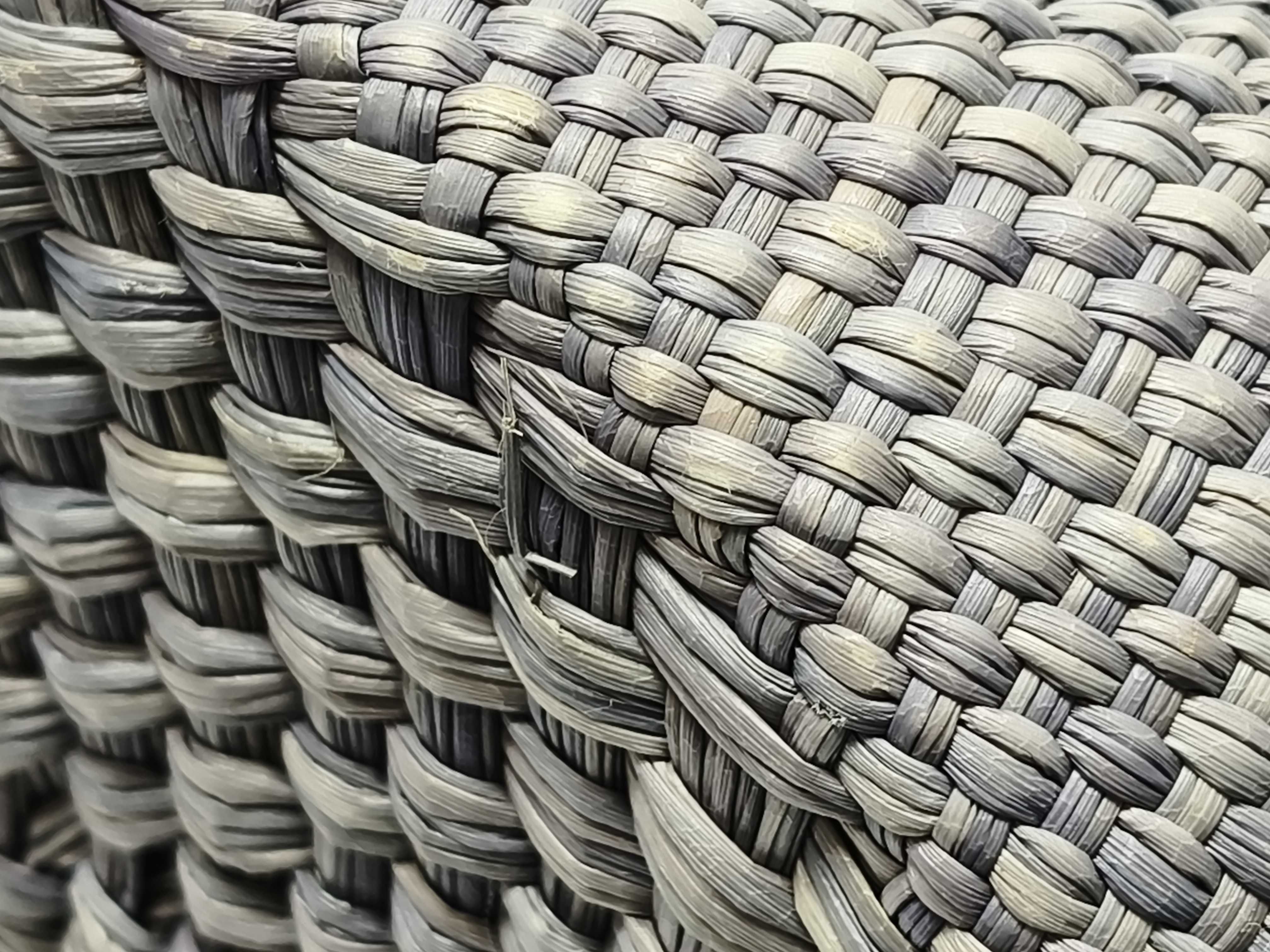 Anagram Basket Bag Medium, Ilaca Palm x Calfskin Tote Bag — view 6
