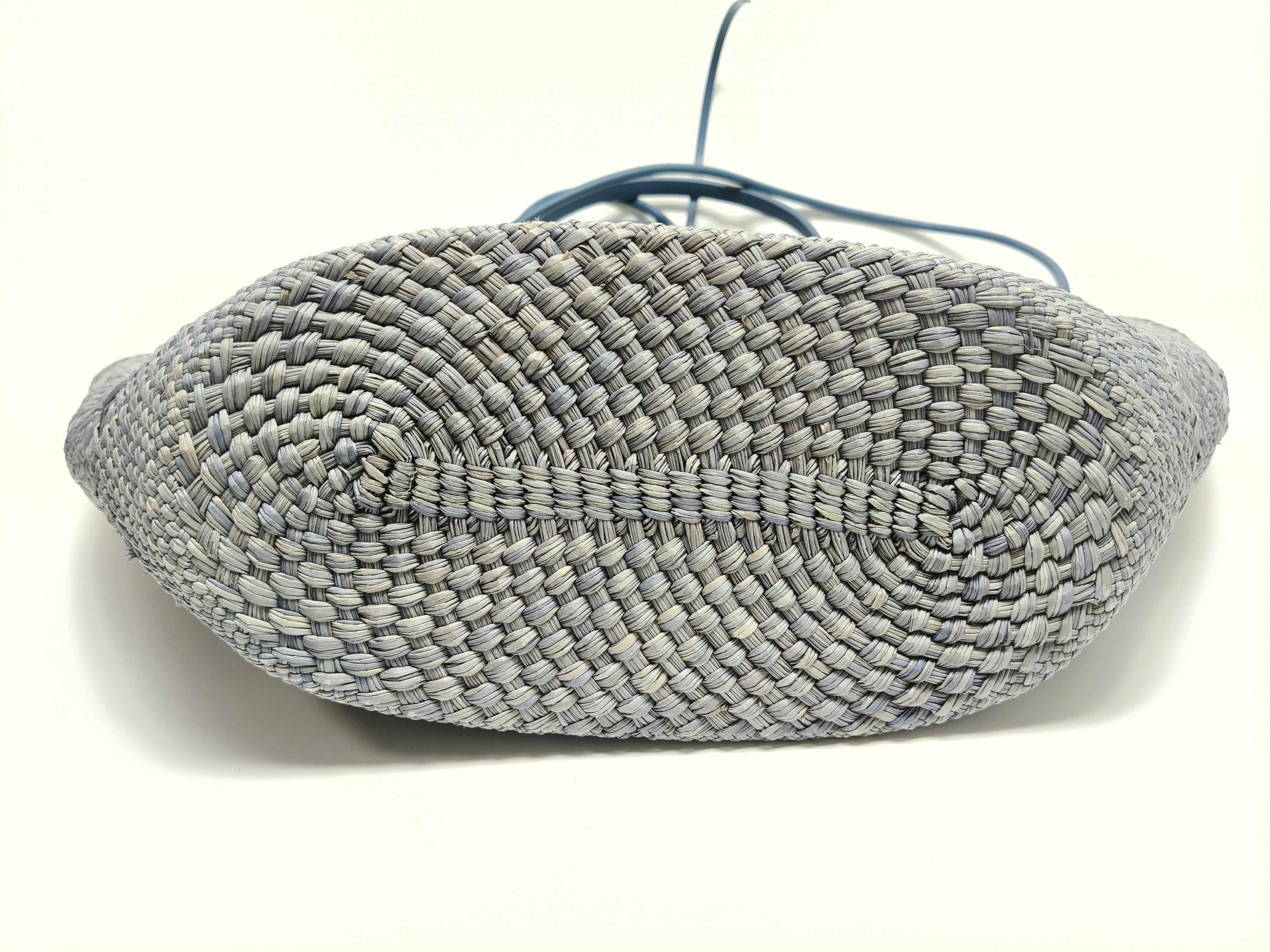Anagram Basket Bag Medium, Ilaca Palm x Calfskin Tote Bag — view 7