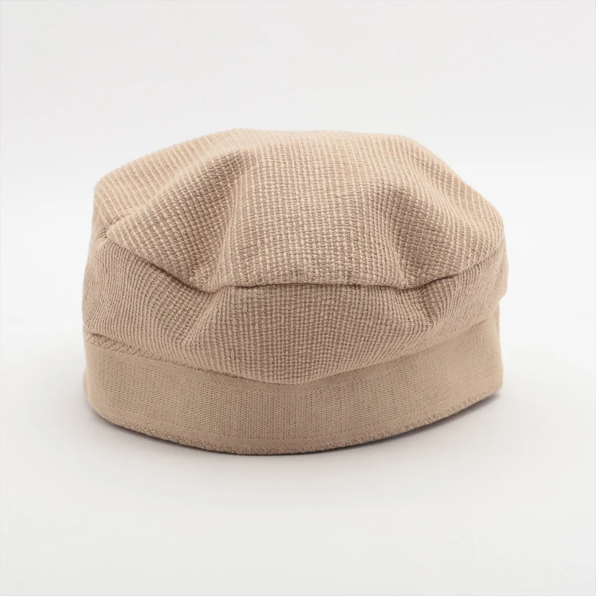 02DCP920A140 Logo Casquette 57 Cotton x Polyester x Viscose Beige Threading Fuzzing Losing its shape Teasing — view 3