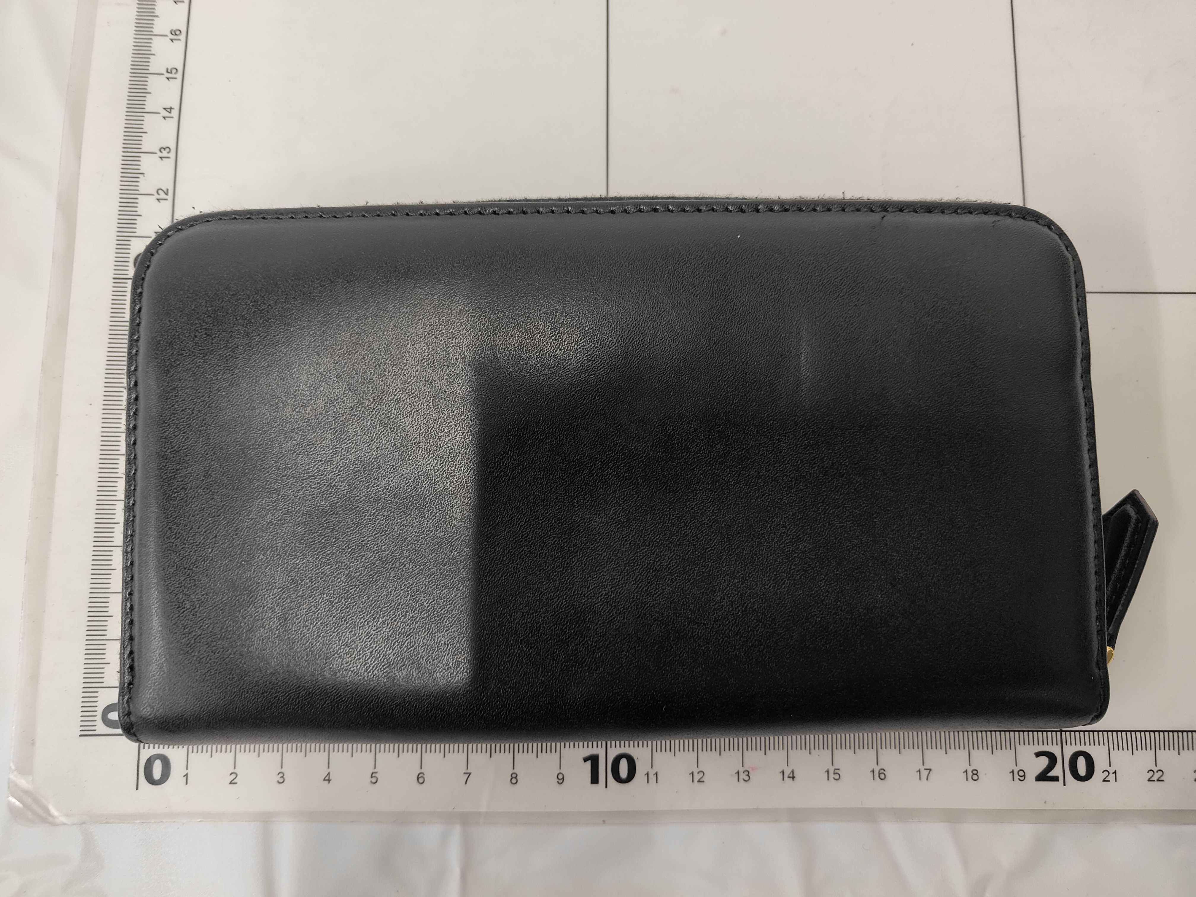 wallet, black calfskin, 8M0299. — view 2