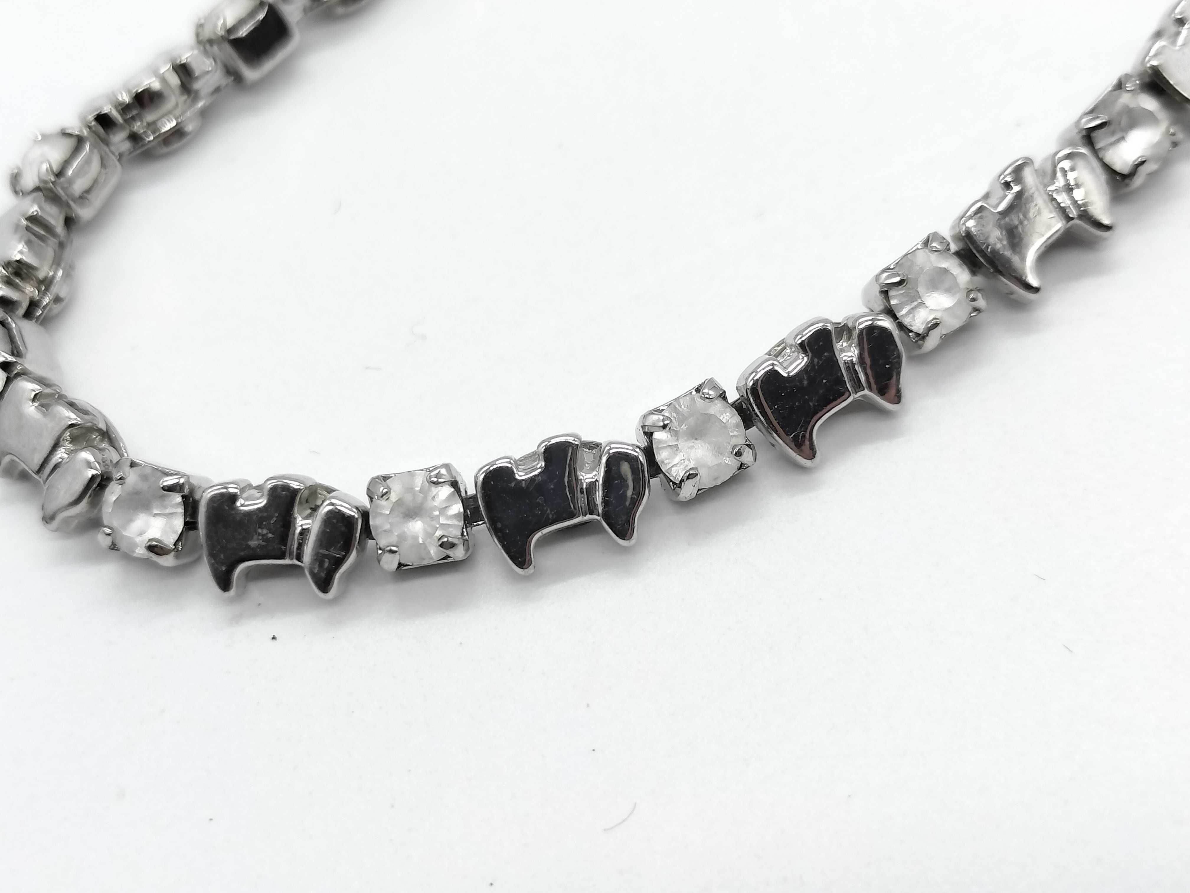 logo necklace, Givenchy necklace, Agatha stone bracelet, necklace — view 2
