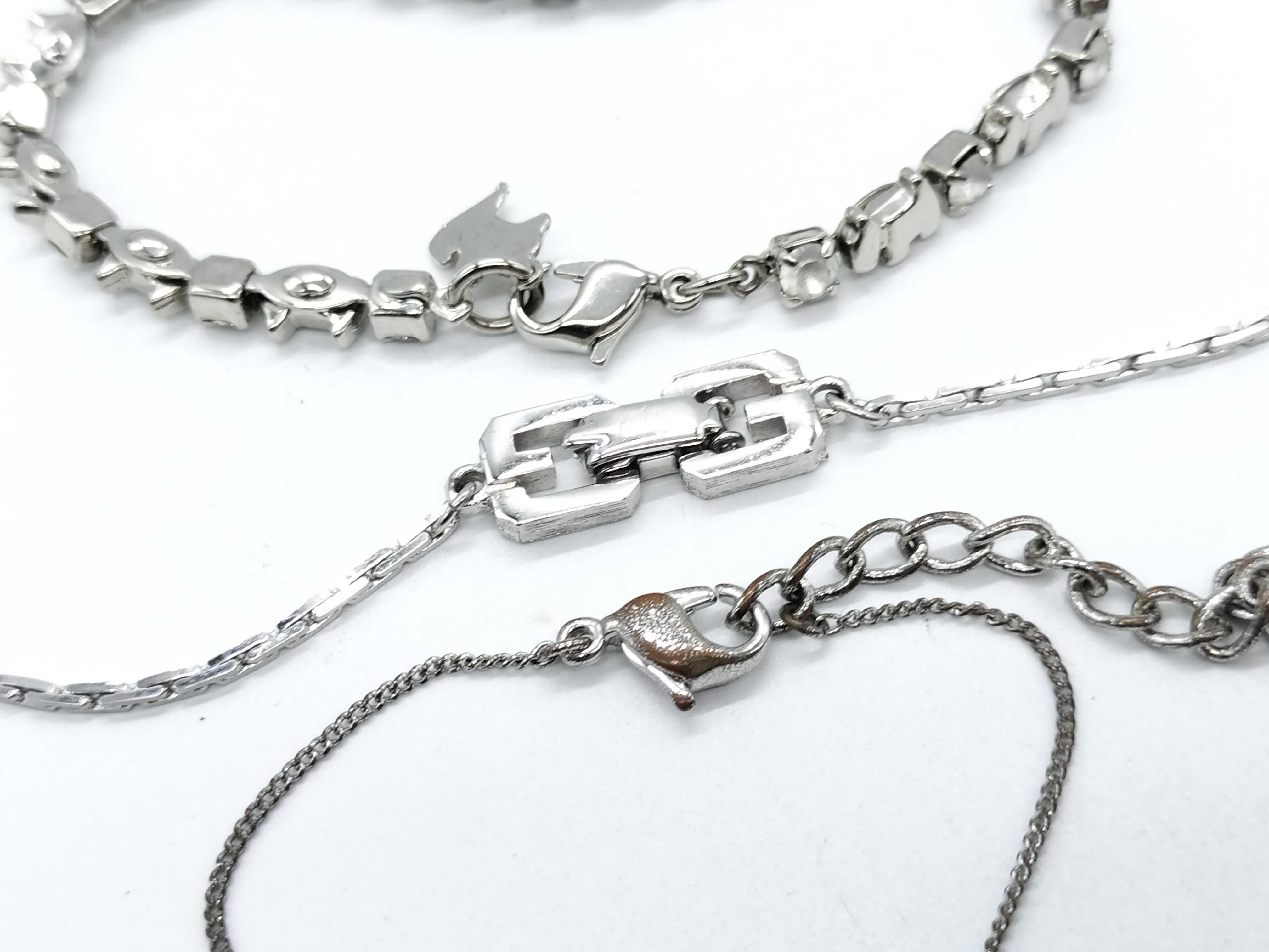logo necklace, Givenchy necklace, Agatha stone bracelet, necklace — view 6