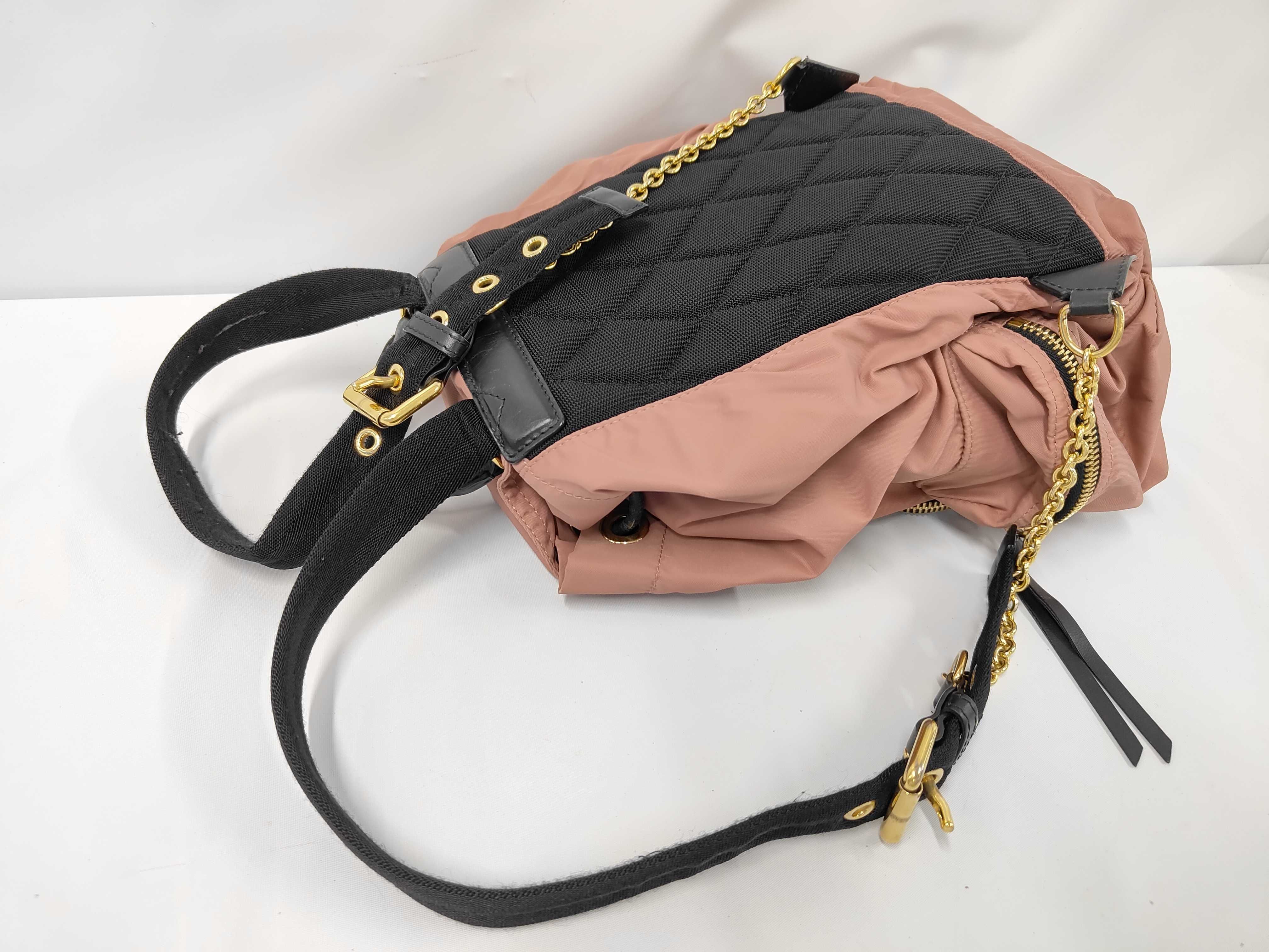 Nylon Chain Backpack Rucksack — view 6