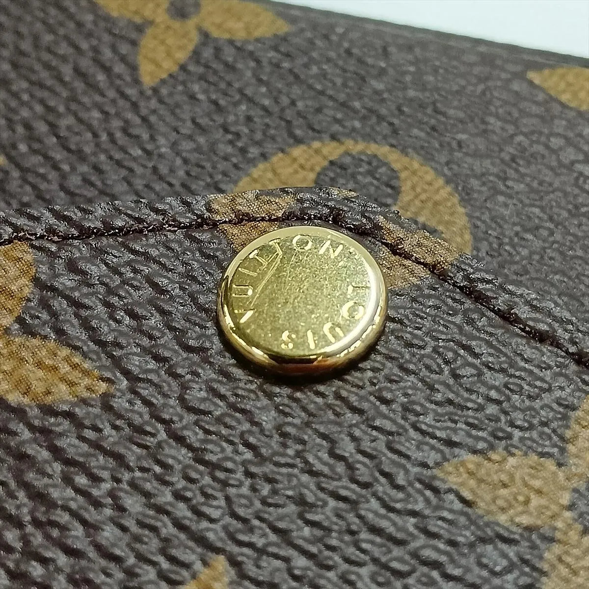 Monogram Pochette Felicie M81896 Brown (RFID detected) — view 12