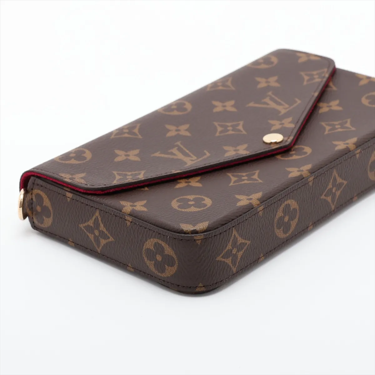 Monogram Pochette Felicie M81896 Brown (RFID detected) — view 4