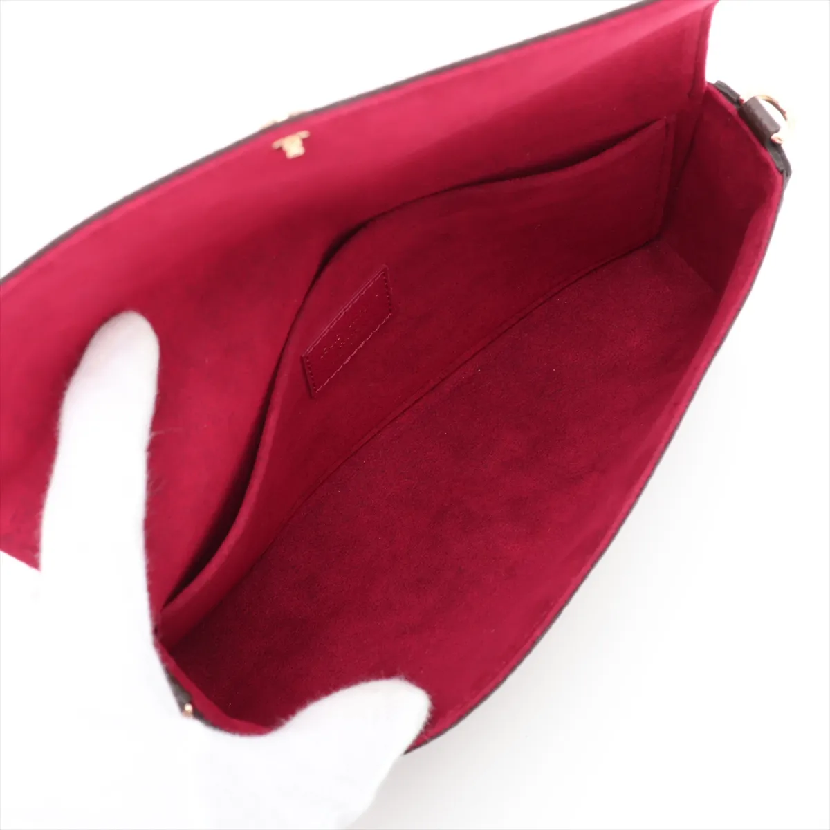 Monogram Pochette Felicie M81896 Brown (RFID detected) — view 6
