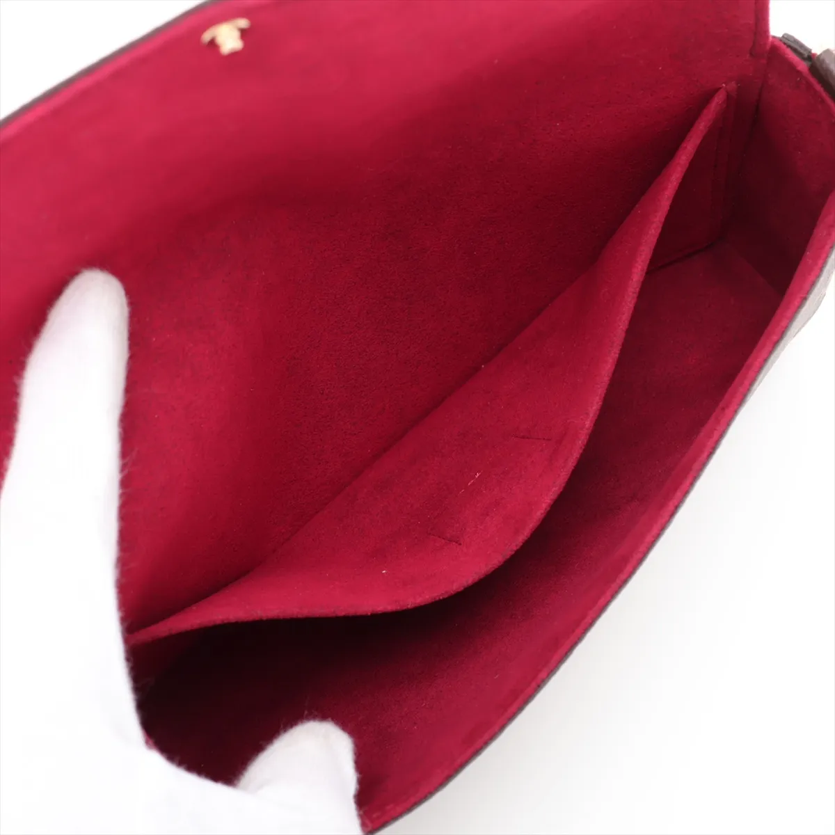 Monogram Pochette Felicie M81896 Brown (RFID detected) — view 7