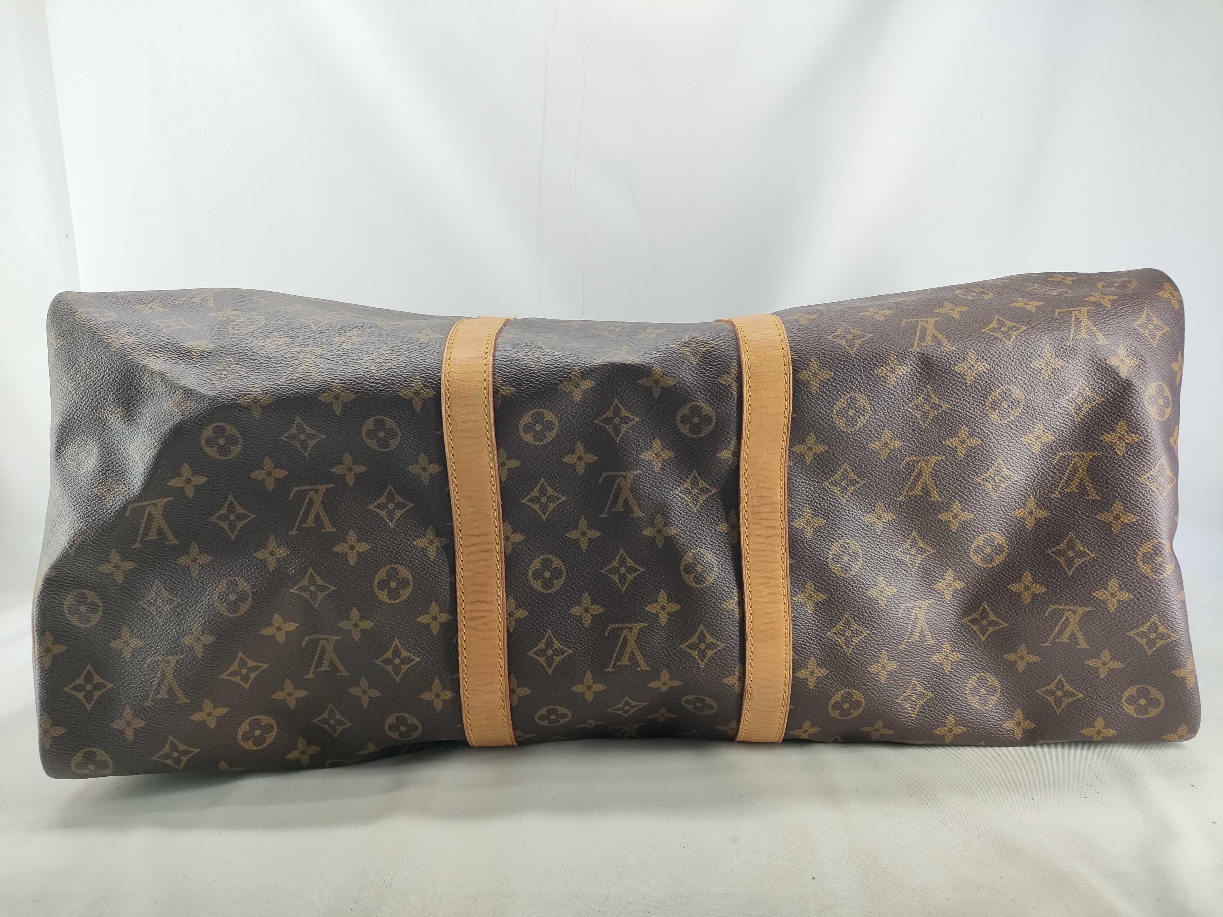 Monogram Keepall 55 M41424 SP0918 Brown MI1920 Boston Bag — view 3
