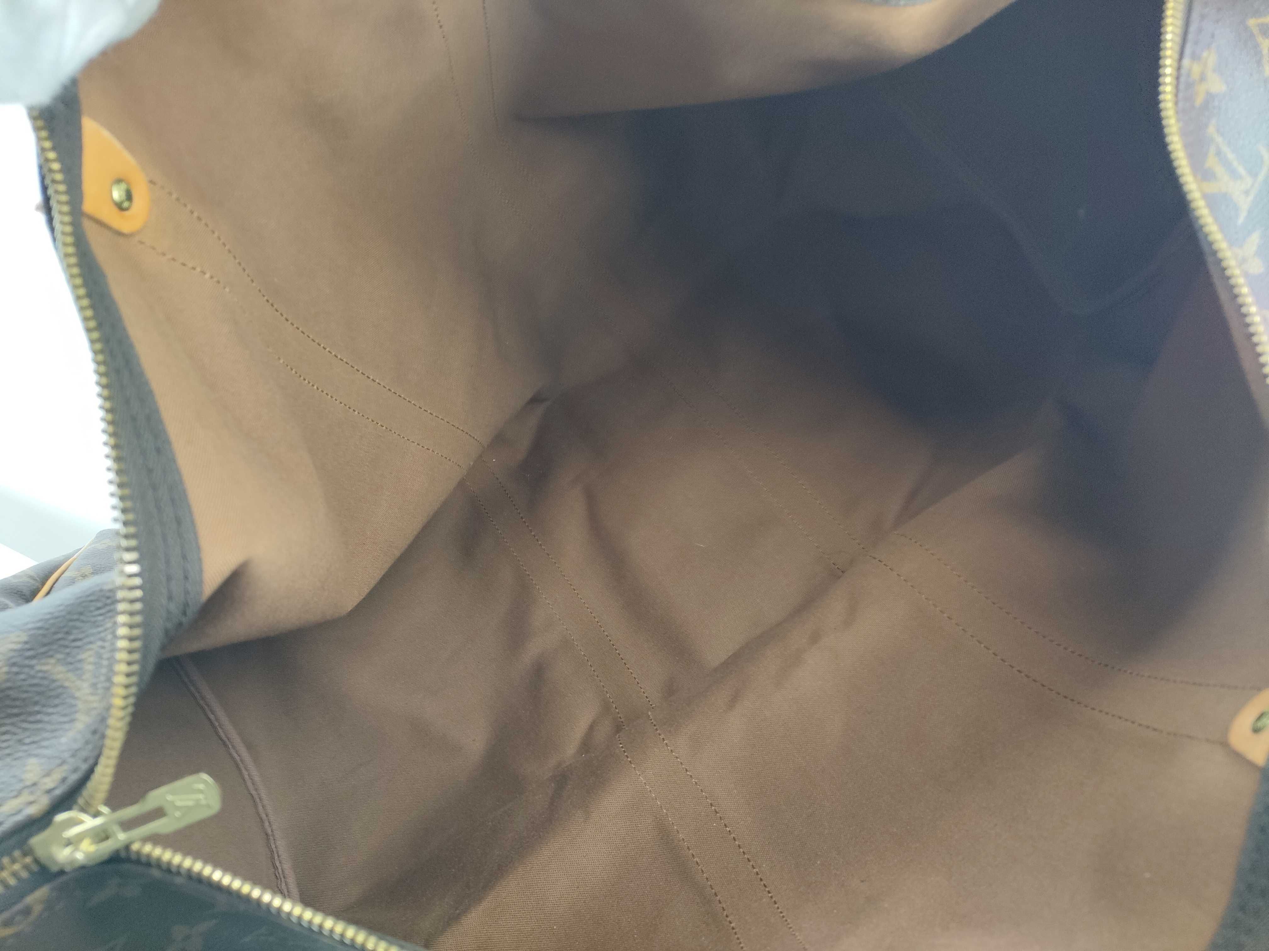 Monogram Keepall 55 M41424 SP0918 Brown MI1920 Boston Bag — view 9