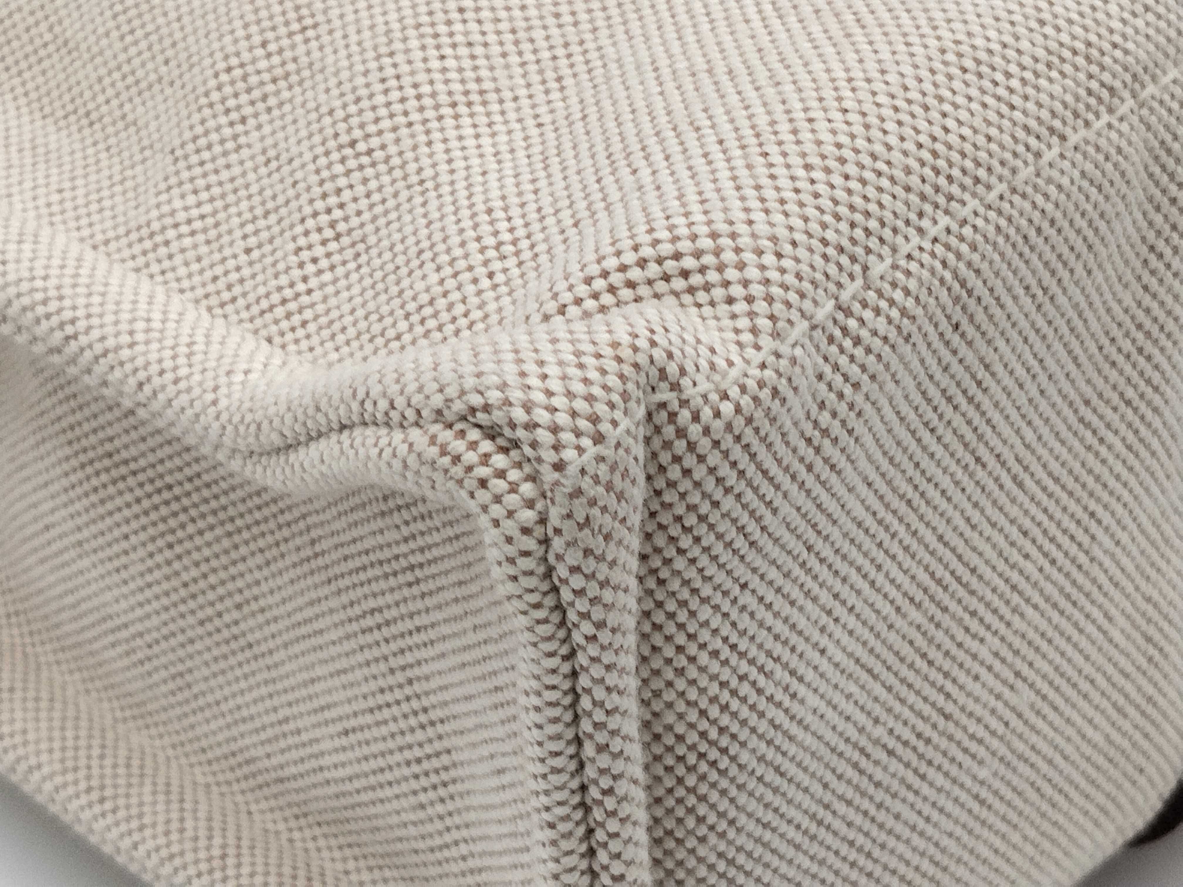 Sac Arne MM Toile H x Negonda Brown Silver Hardware Tote Bag — view 7