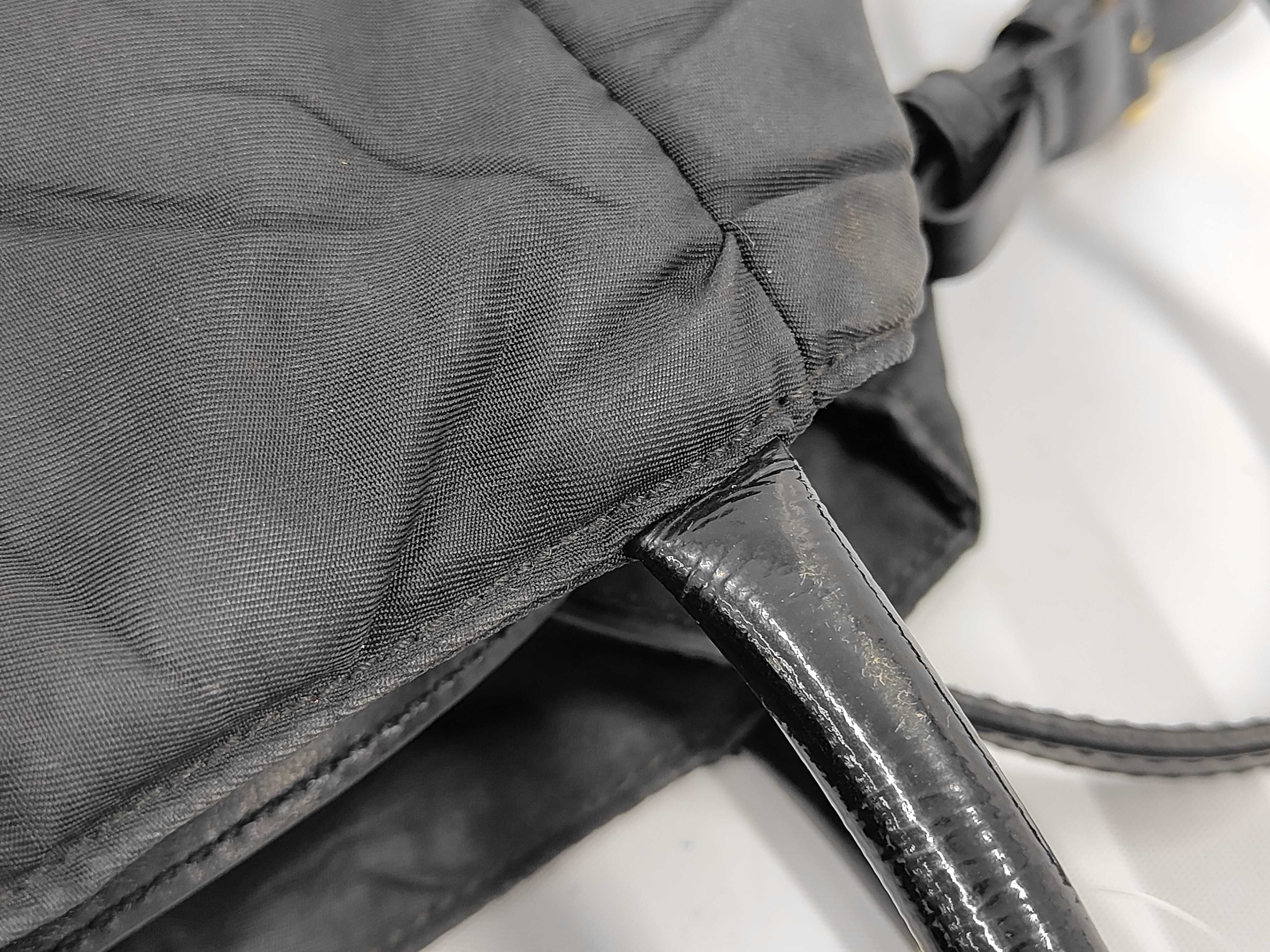 Nylon 2-way Quilted Handbag — view 6