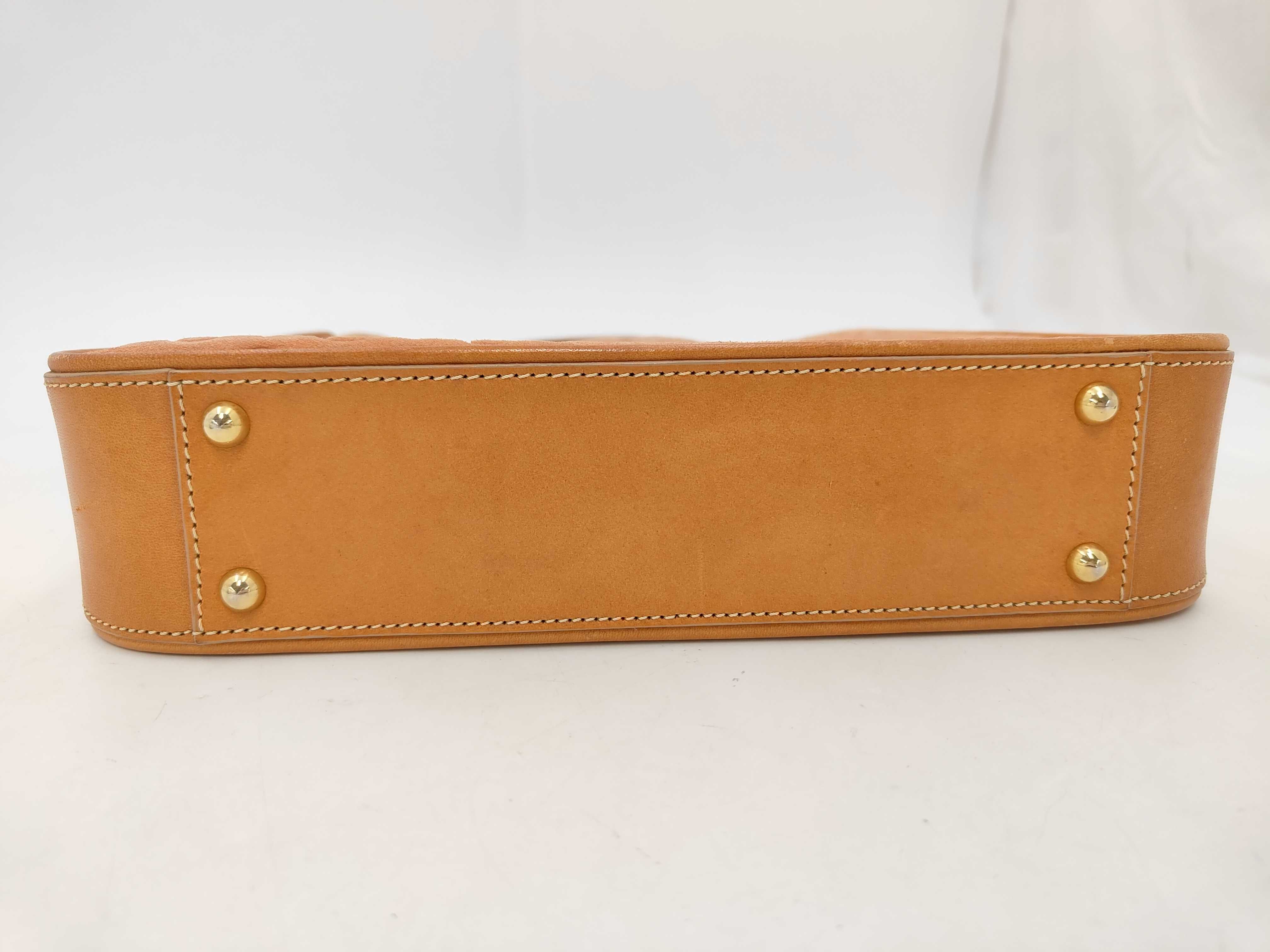 C Macadam Suede Shoulder Bag — view 7