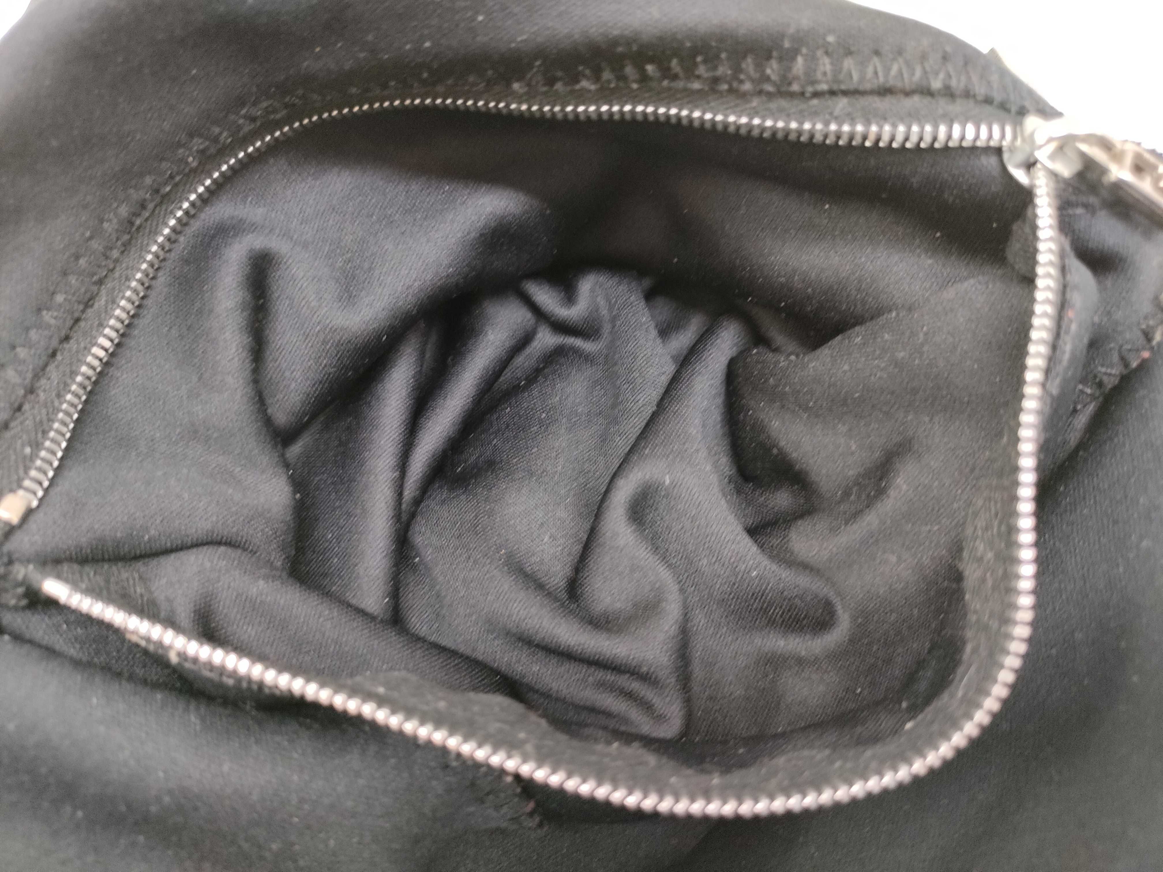 Mamma Fendi Mamma Bucket Cotton Black Handbag — view 11