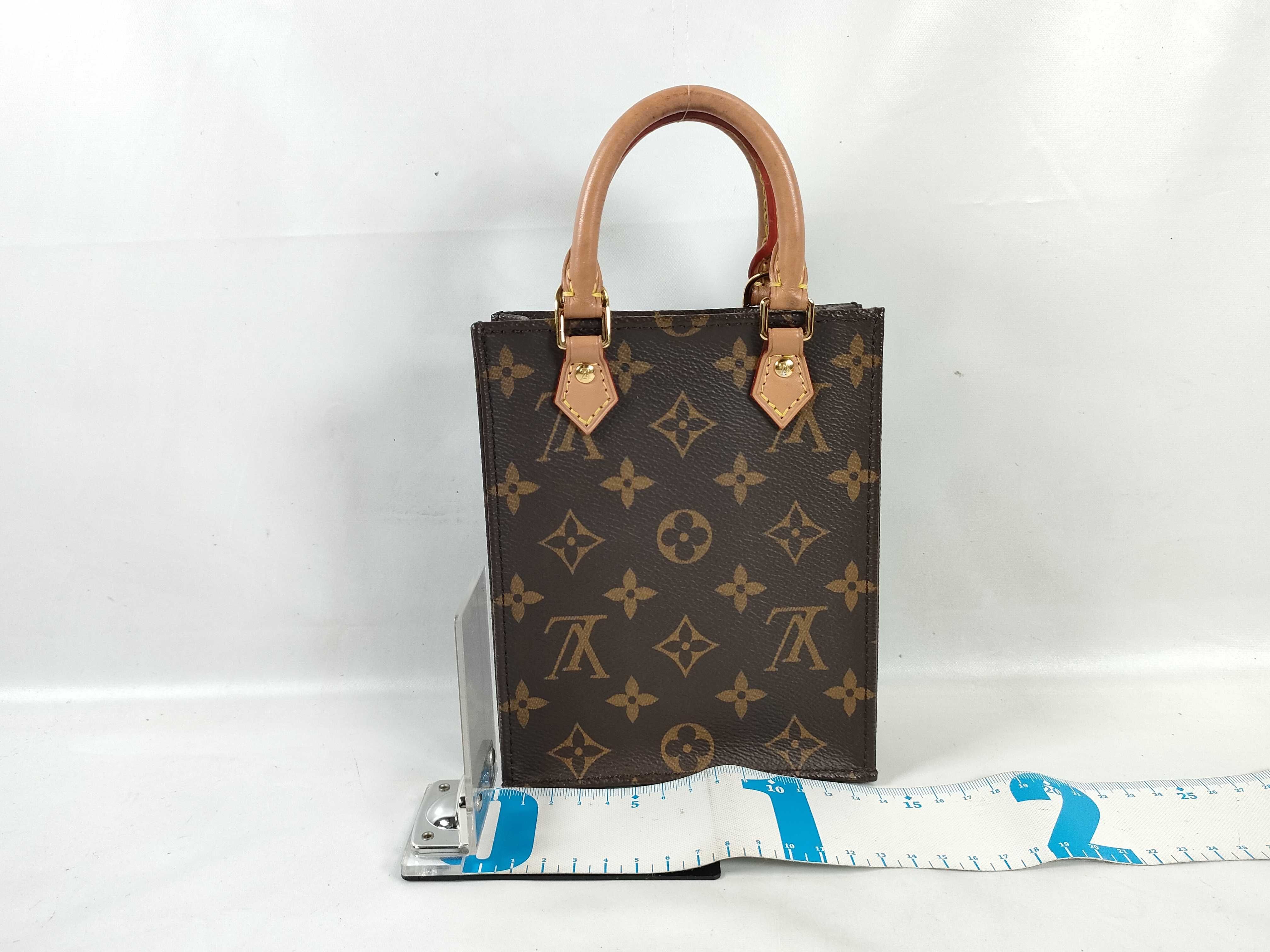 Monogram M69442 Petite Sac Plat Handbag — view 2
