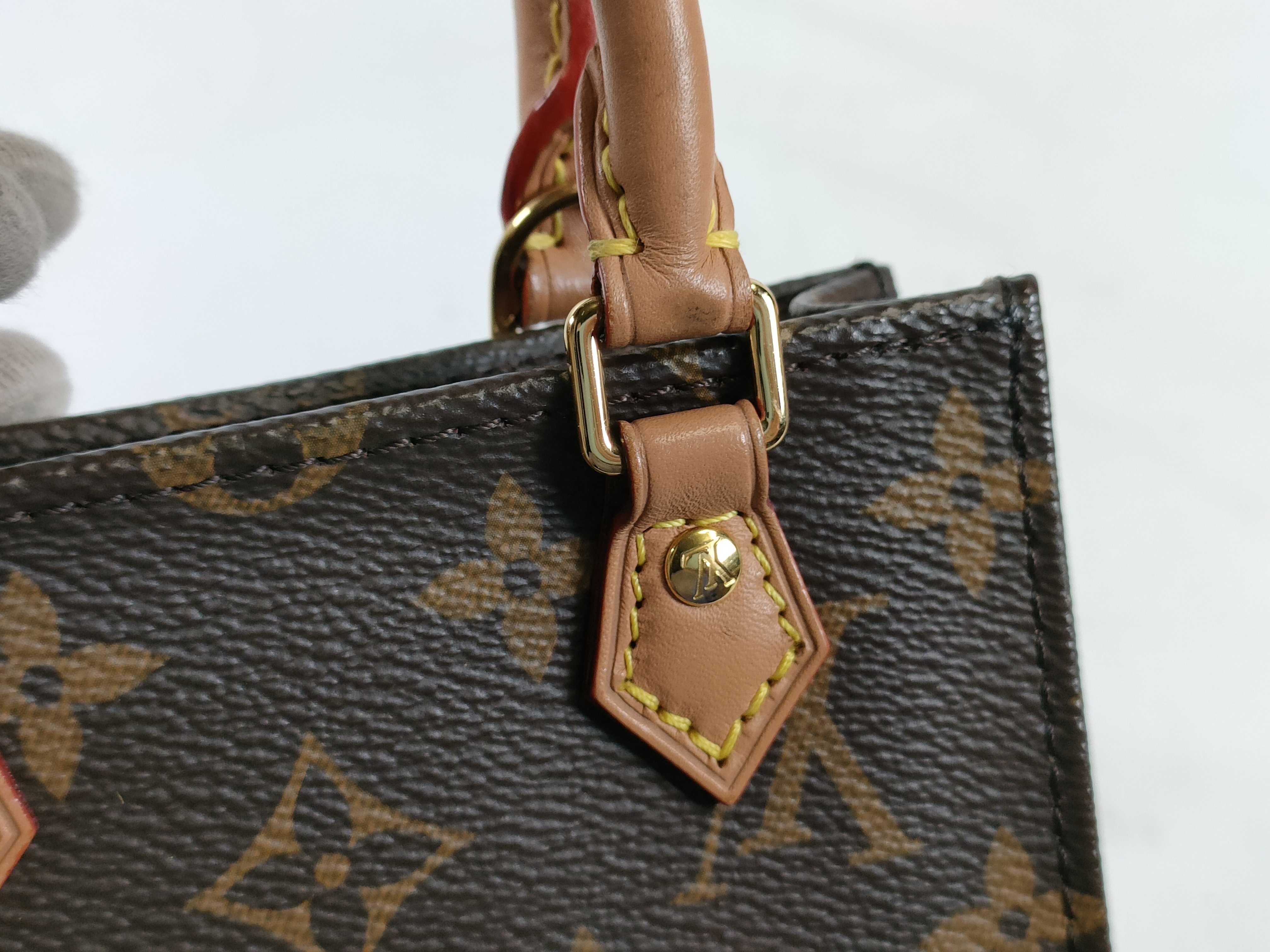 Monogram M69442 Petite Sac Plat Handbag — view 5