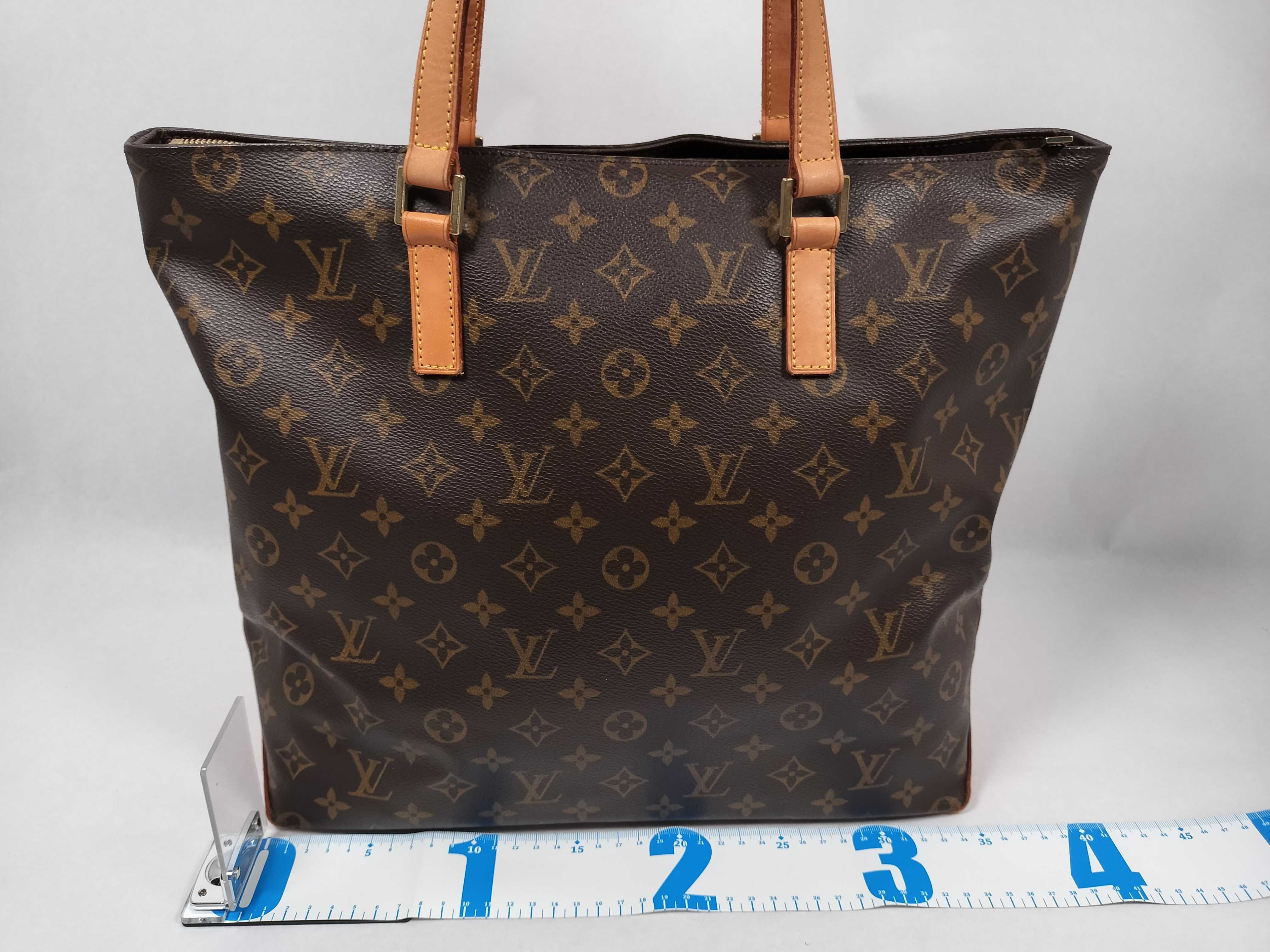 Monogram Vuitton Monogram Cabas Alto M51152 Brown DU0034 Tote Bag — view 2