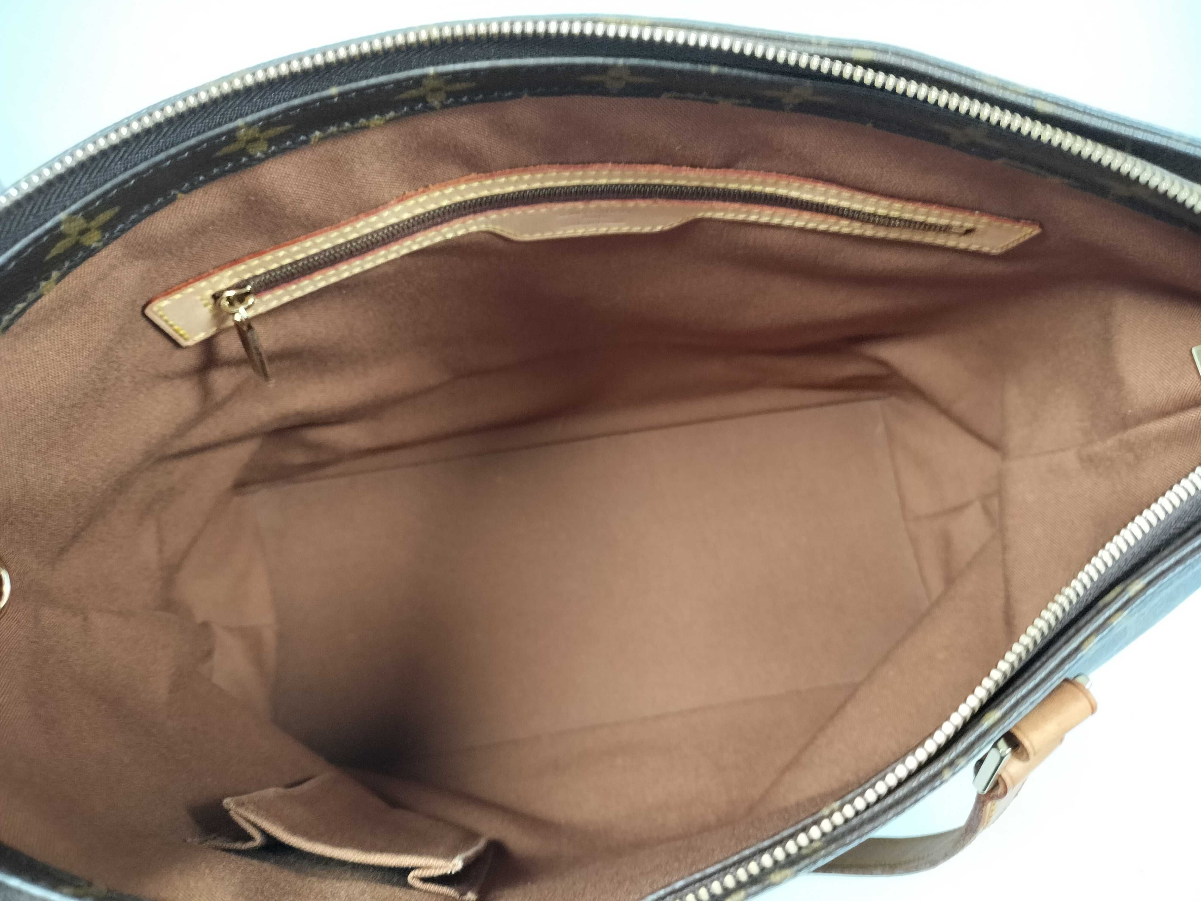 Monogram Vuitton Monogram Cabas Alto M51152 Brown DU0034 Tote Bag — view 11