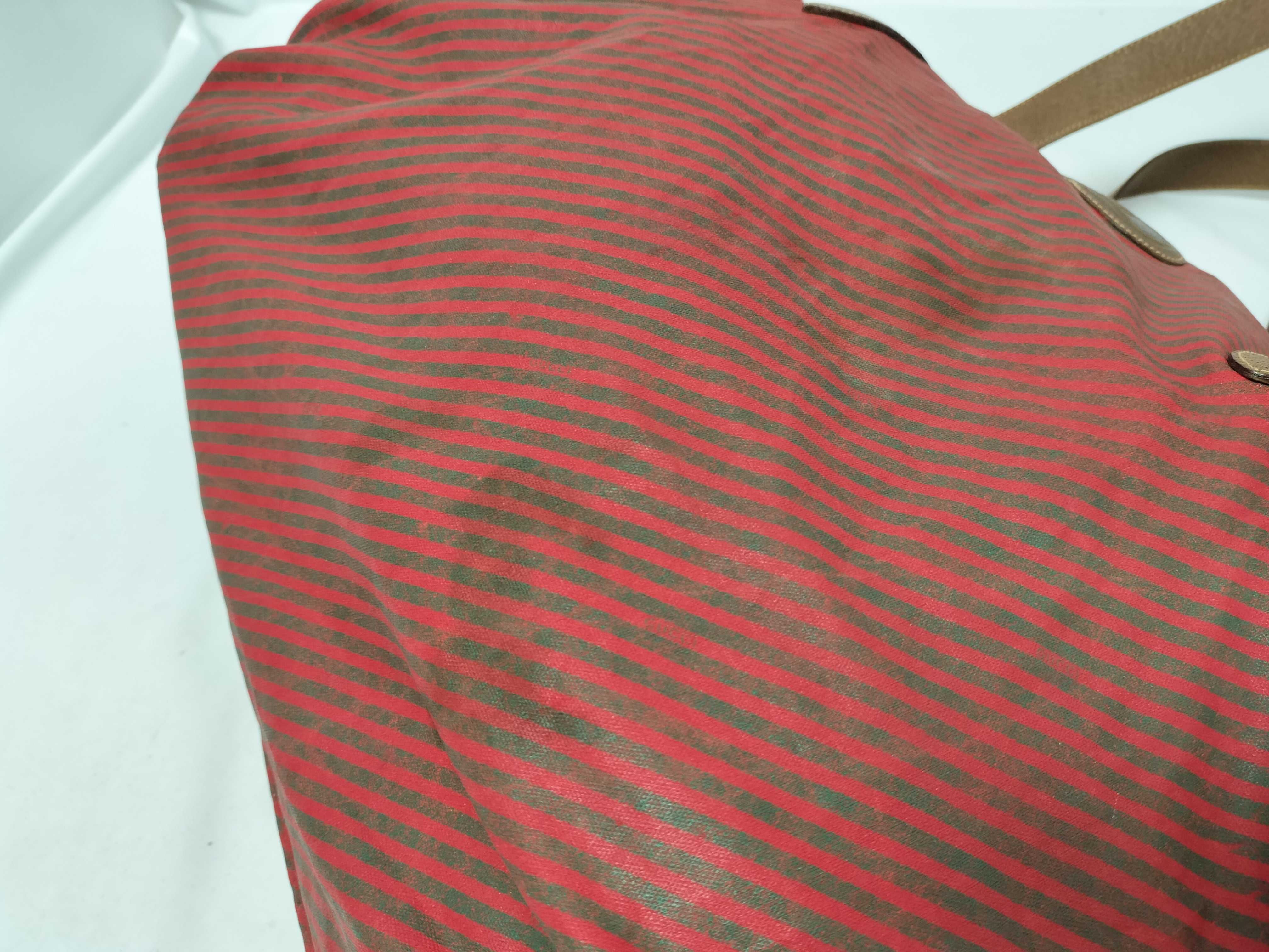 Old Gucci Tote Bag, Regate Line Boston Bag — view 8