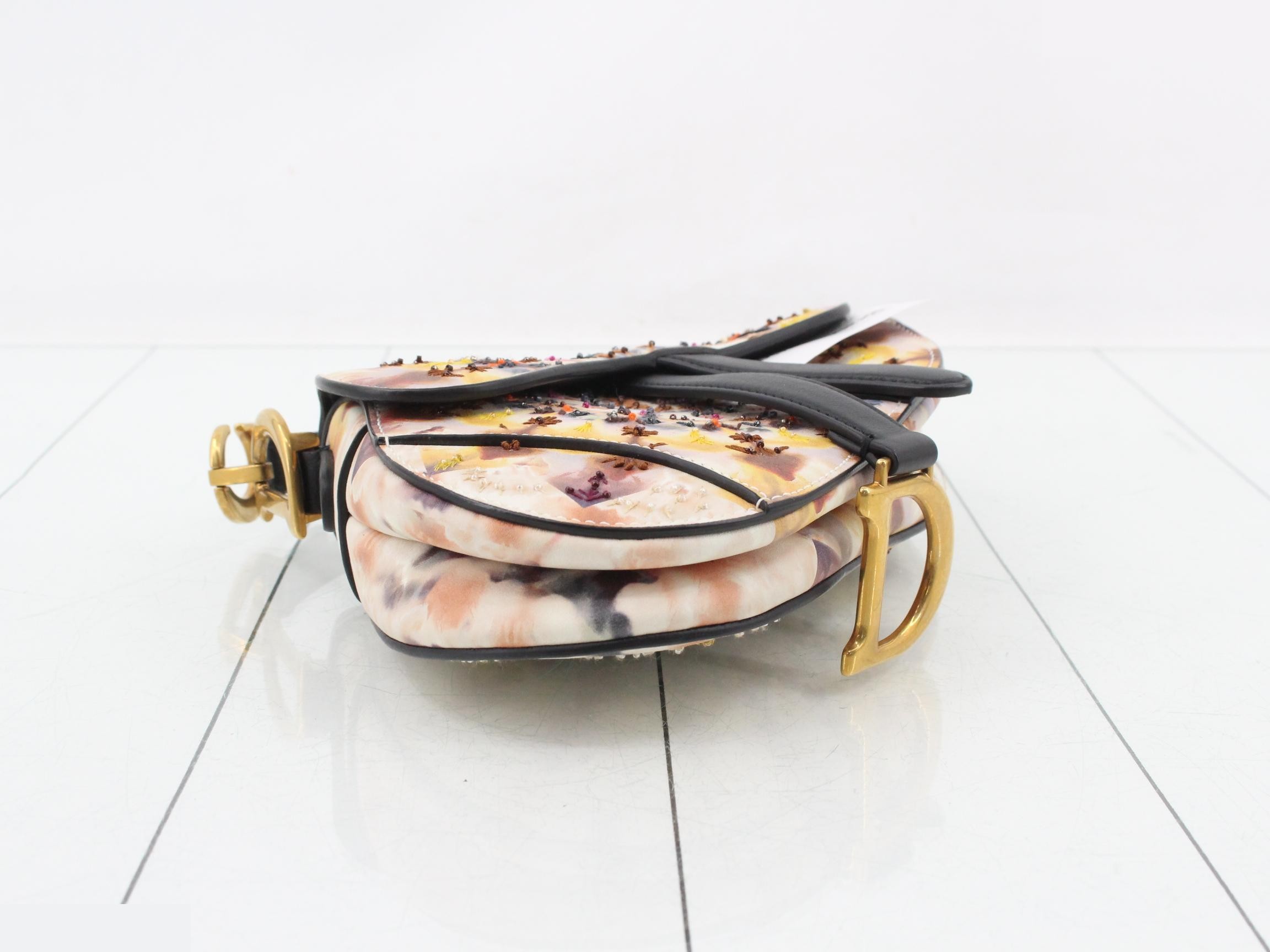 Saddlebag, Leather, Beads, Embroidery, 2-Way Handbag — view 5