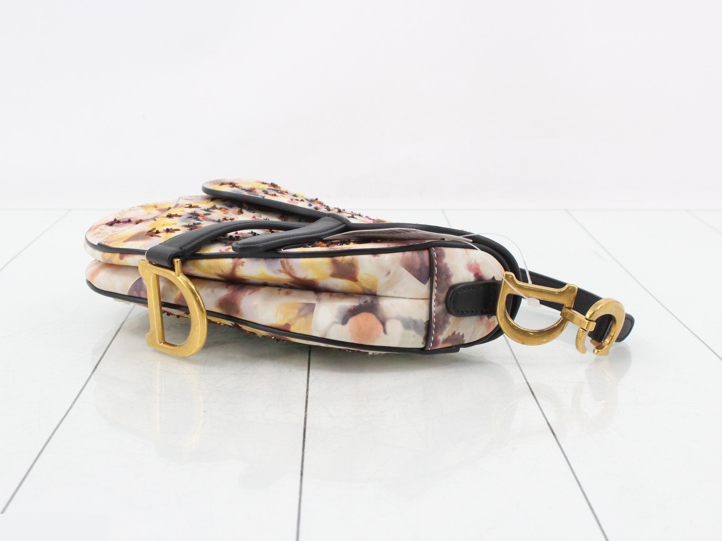 Saddlebag, Leather, Beads, Embroidery, 2-Way Handbag — view 6