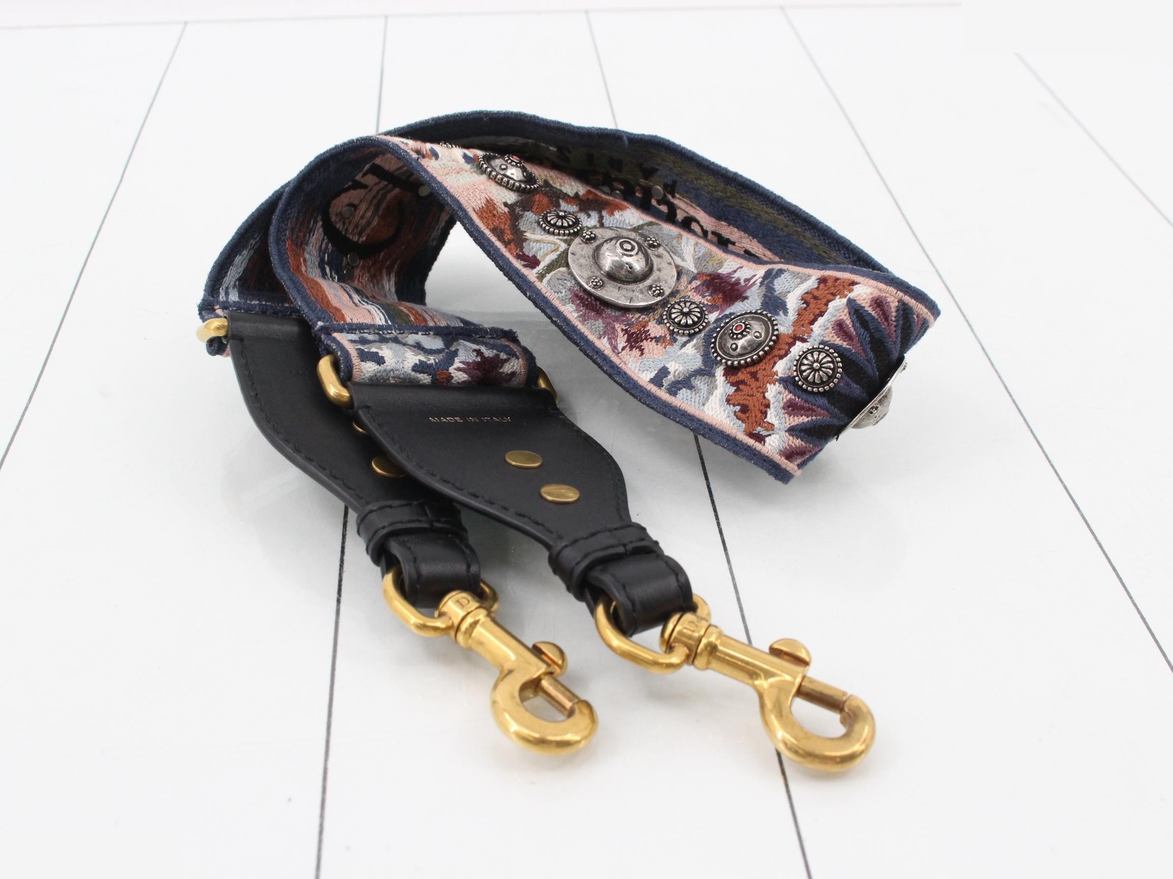 Saddlebag, Leather, Beads, Embroidery, 2-Way Handbag — view 7