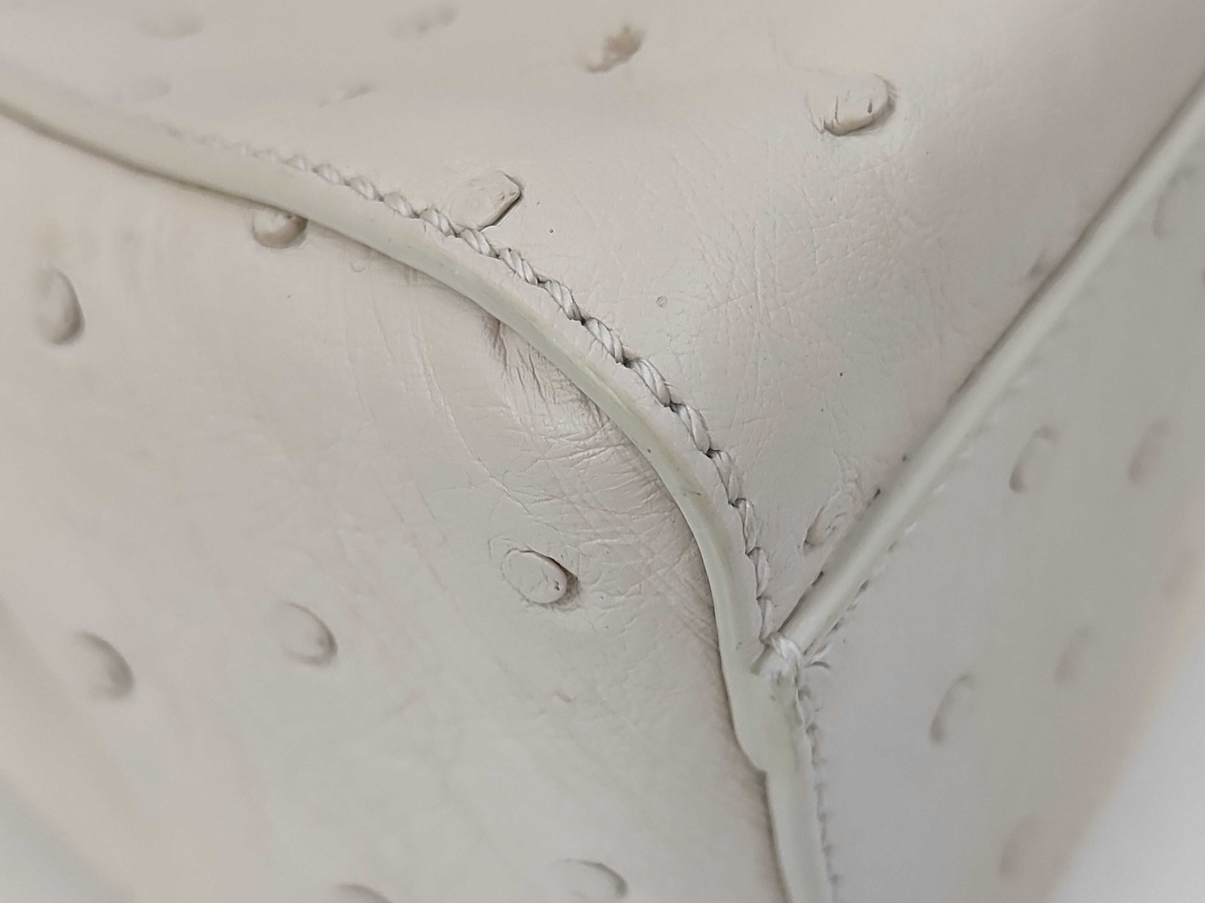 Mini Ostrich Shoulder Bag — view 3