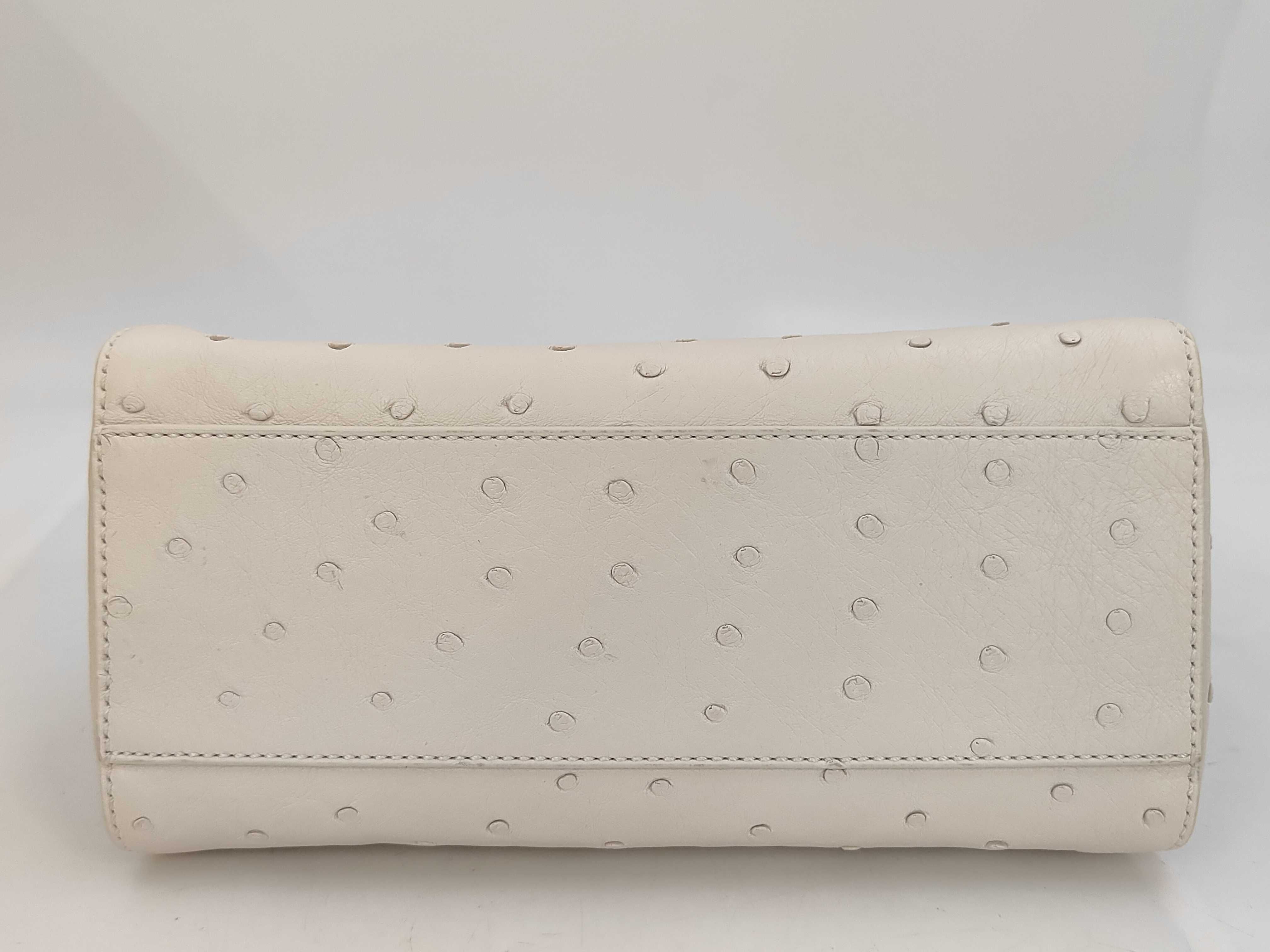 Mini Ostrich Shoulder Bag — view 4