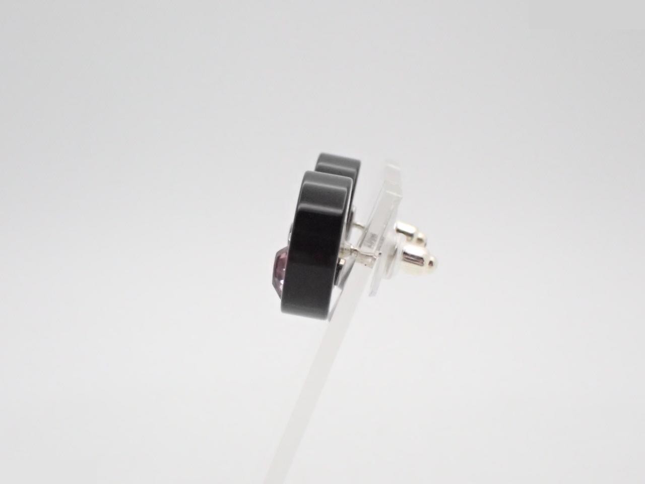 Earrings with Coco Mark logo — view 3