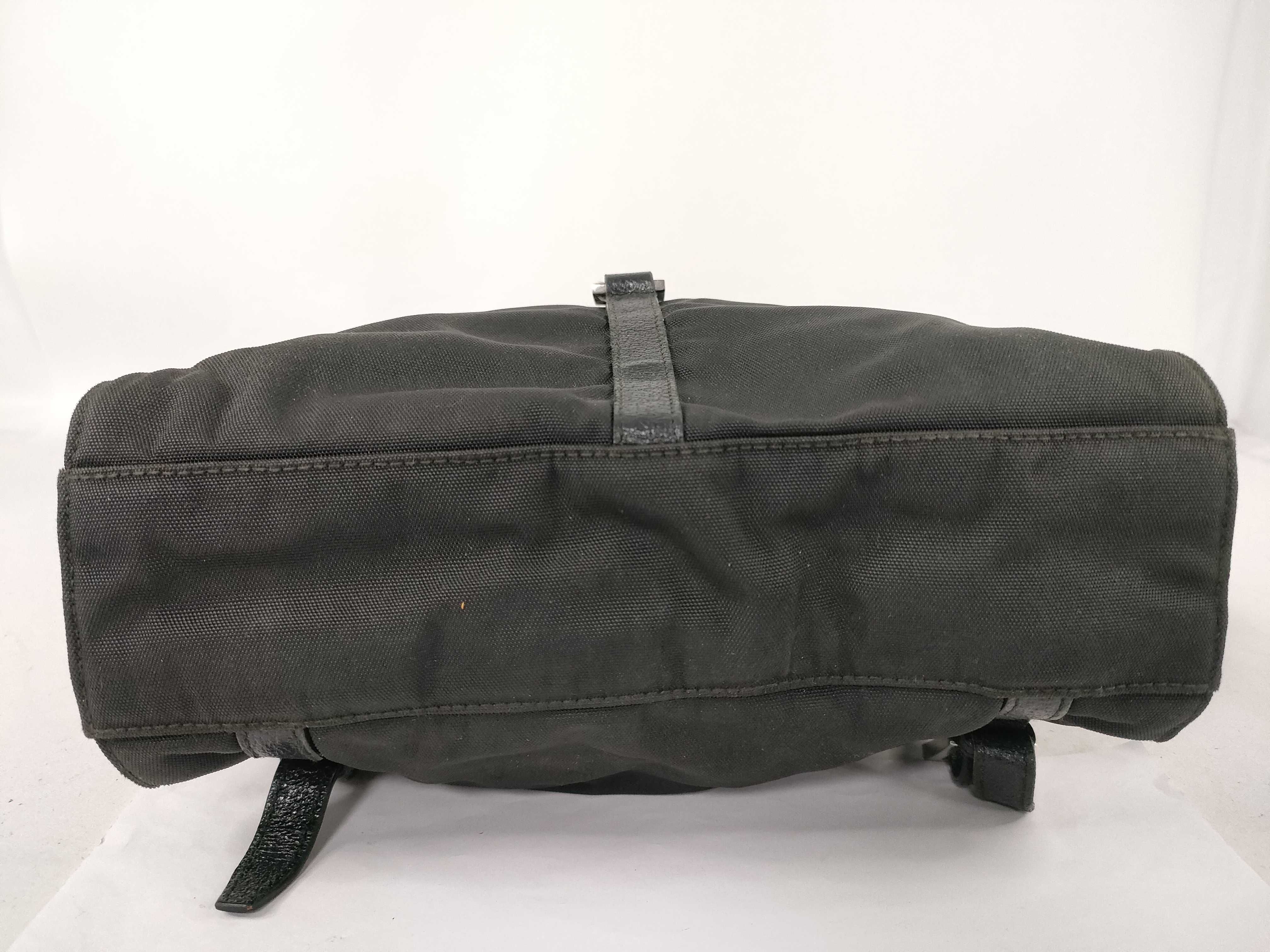 Jackie Canvas Leather Backpack 0030236 — view 7