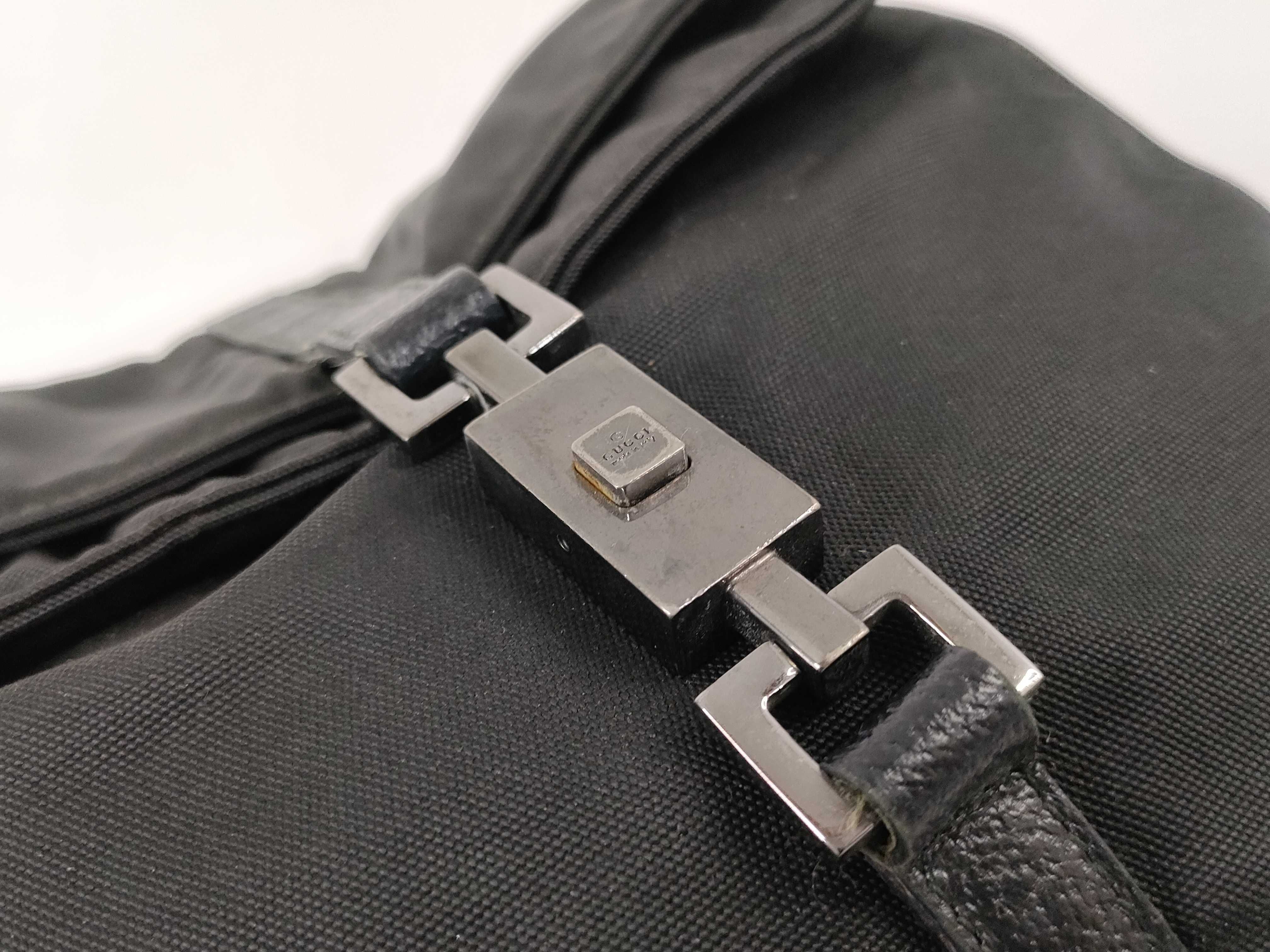 Jackie Canvas Leather Backpack 0030236 — view 8