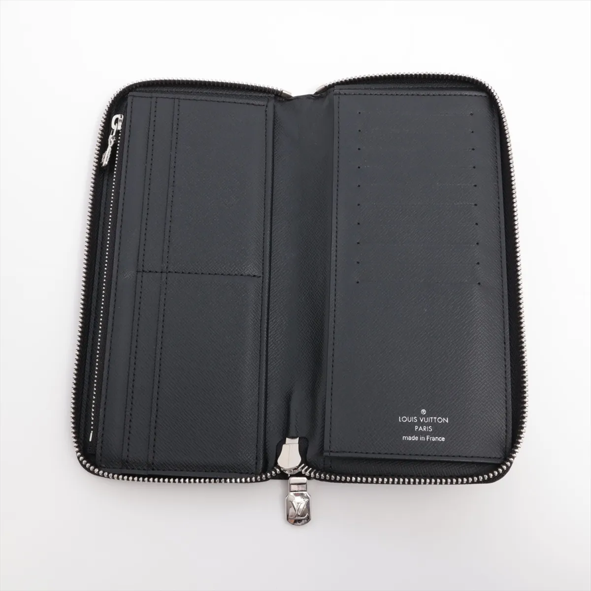 Damier Graphite Zippy Wallet Vertical N63095 Black Round Zip Wallet RFID Reactive — view 3
