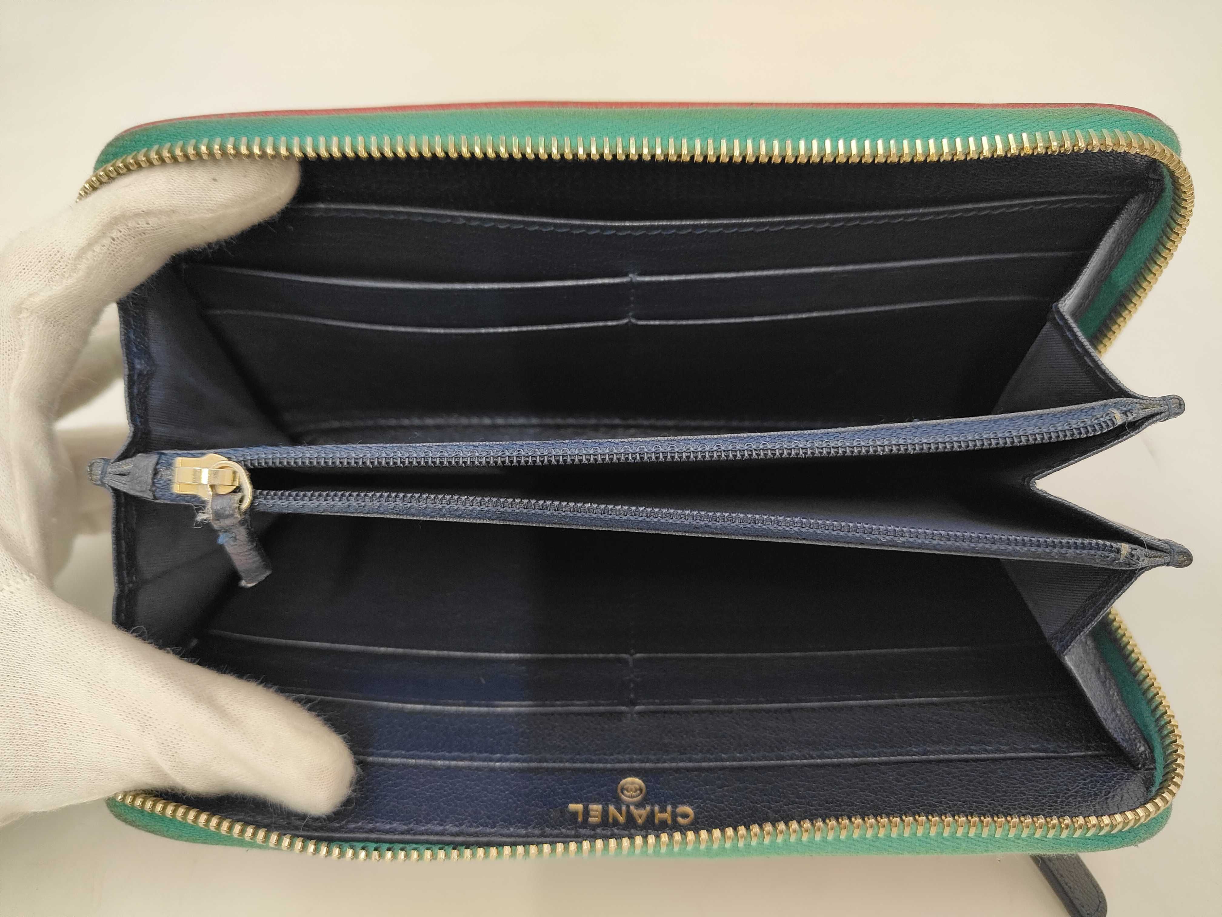 Caviar Skin Long Wallet — view 8