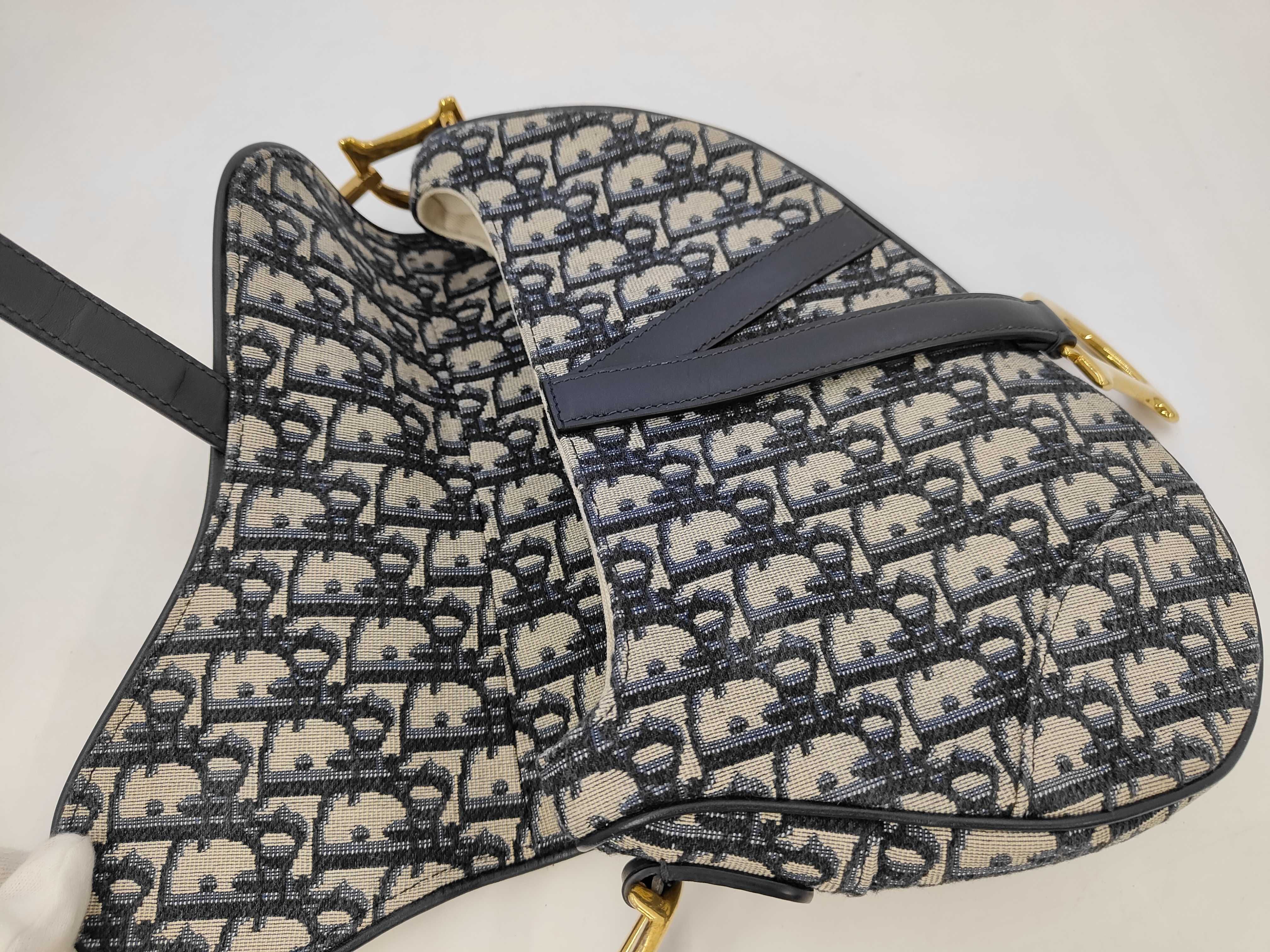 Oblique Saddle Handbag — view 8