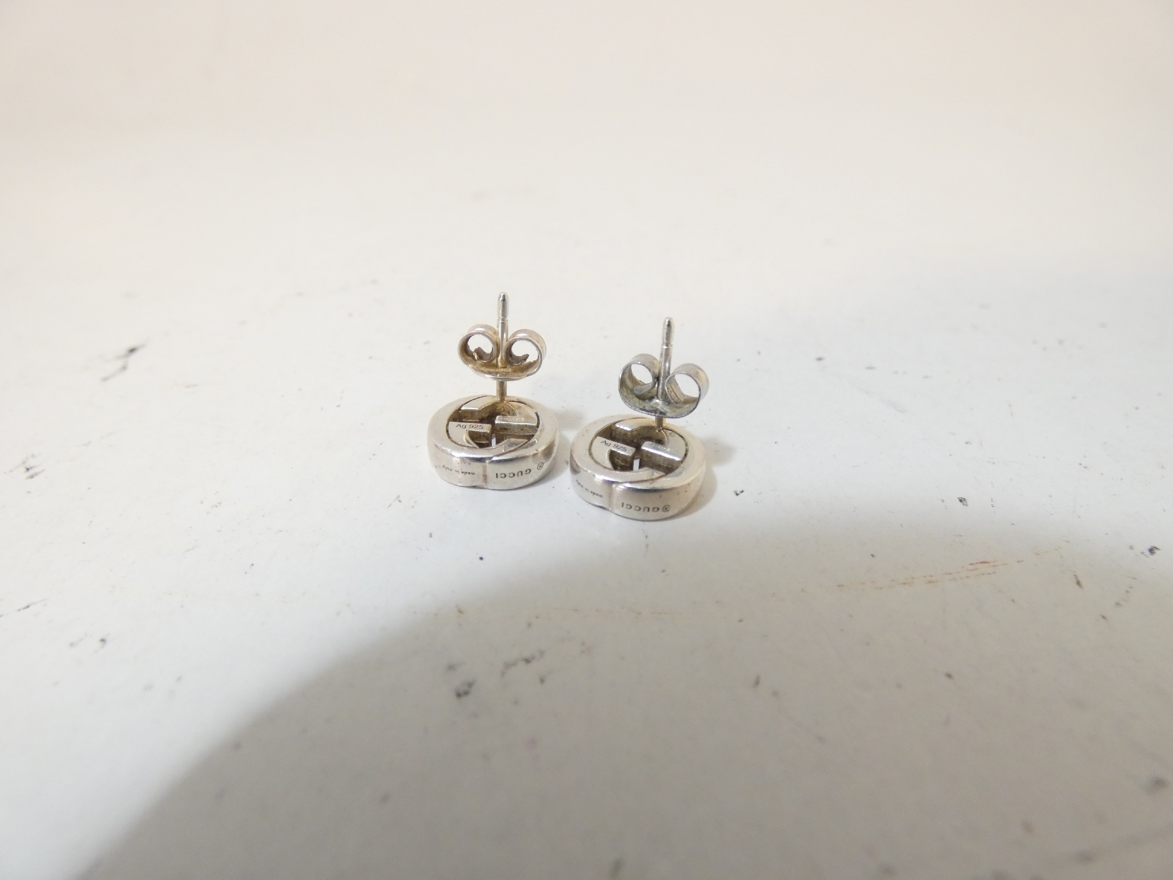 Interlocking Silver Earrings — view 5