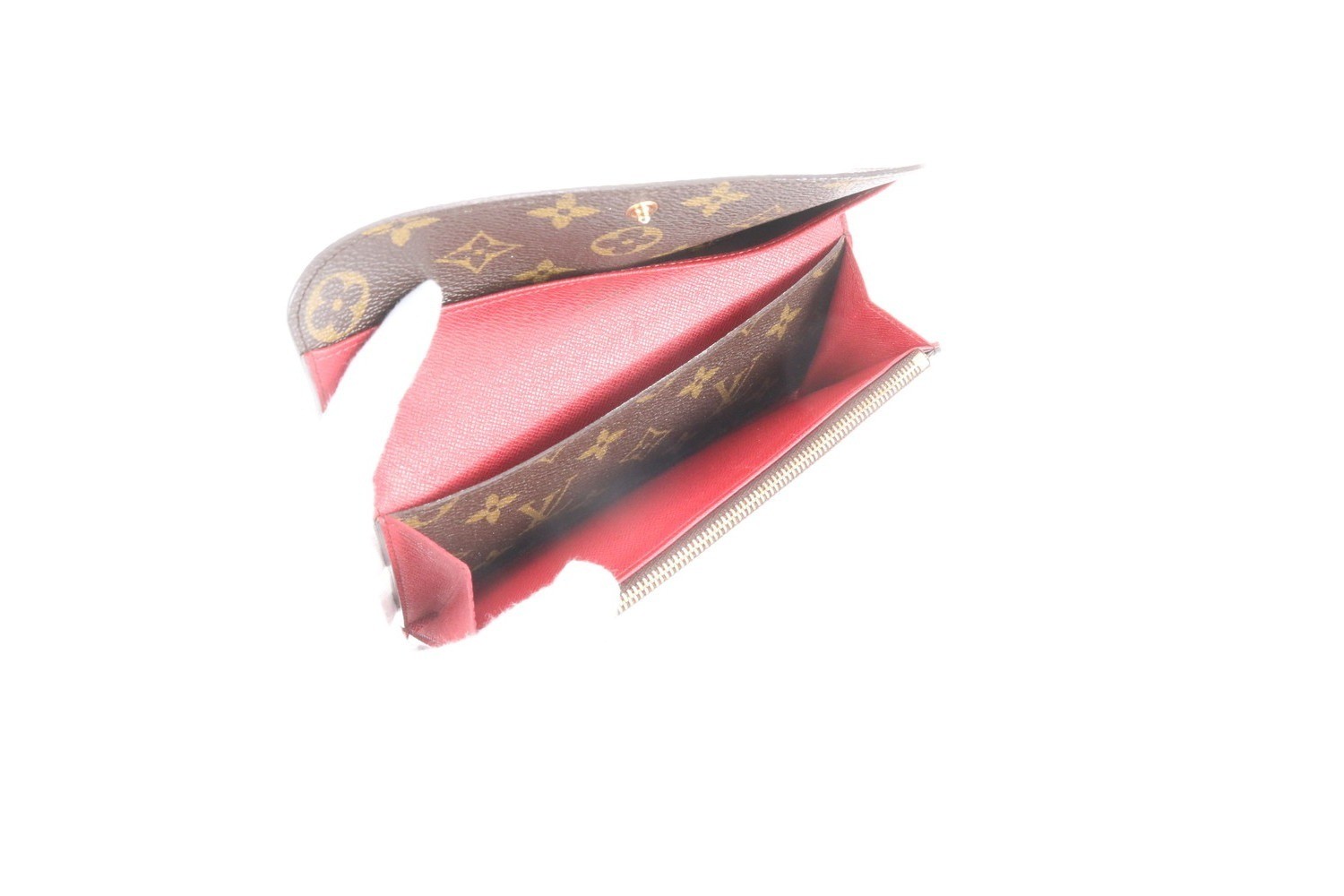 Monogram Portefeuille Emilie M60136 Leather Long Wallet — view 6