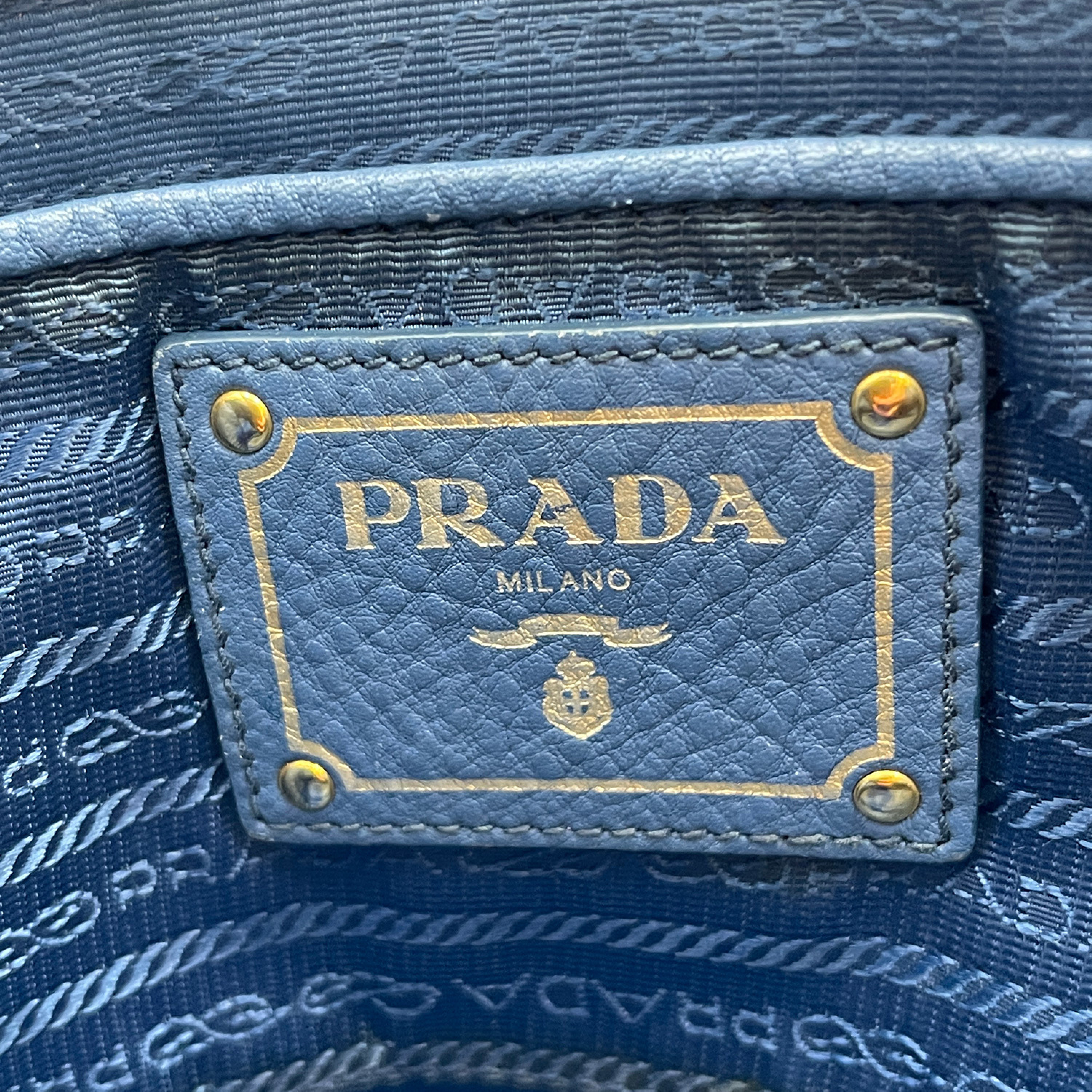 bag, Dino leather, blue handbag — view 11