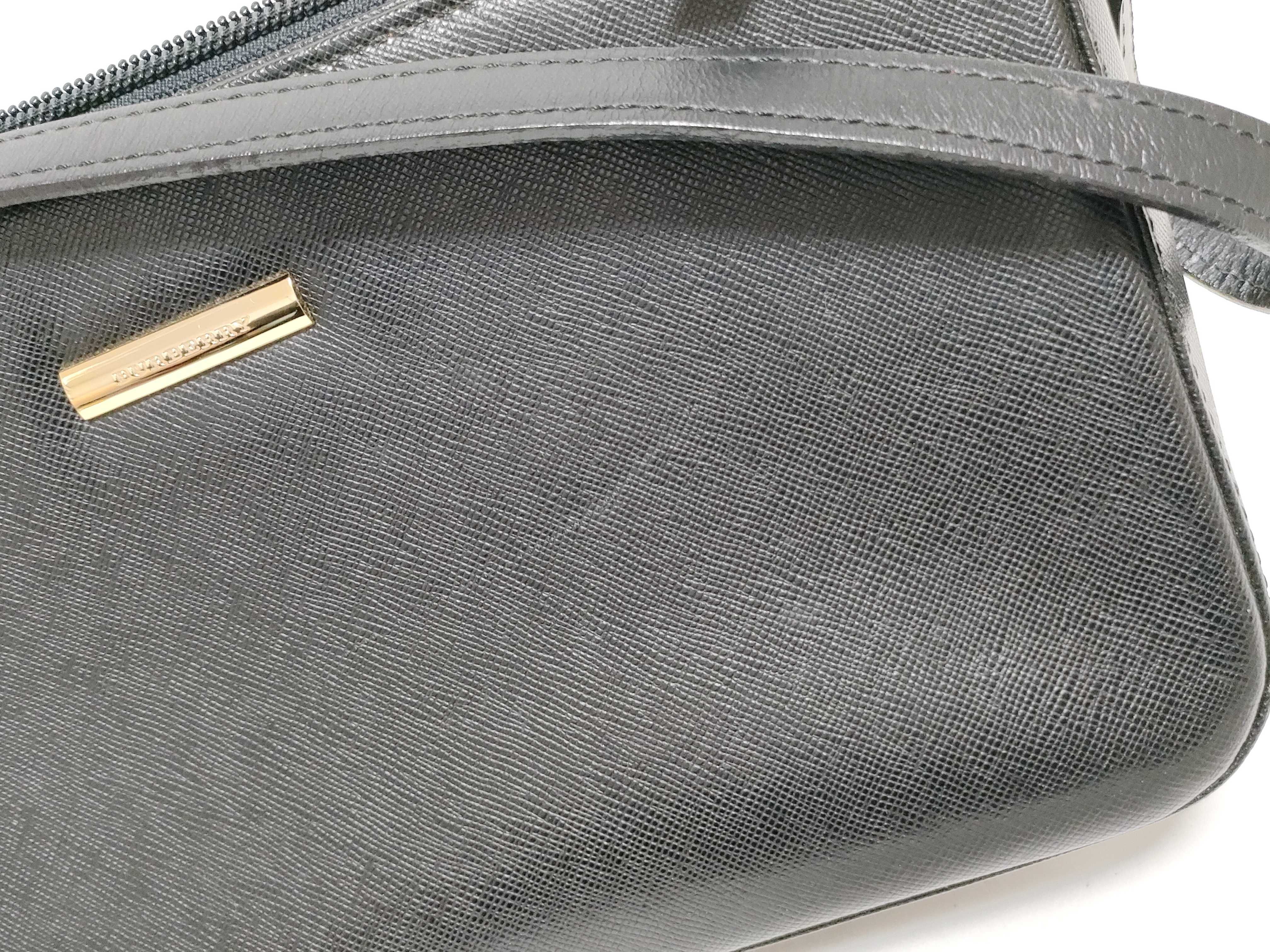 Saffiano Handbag, Black Shoulder Bag — view 14